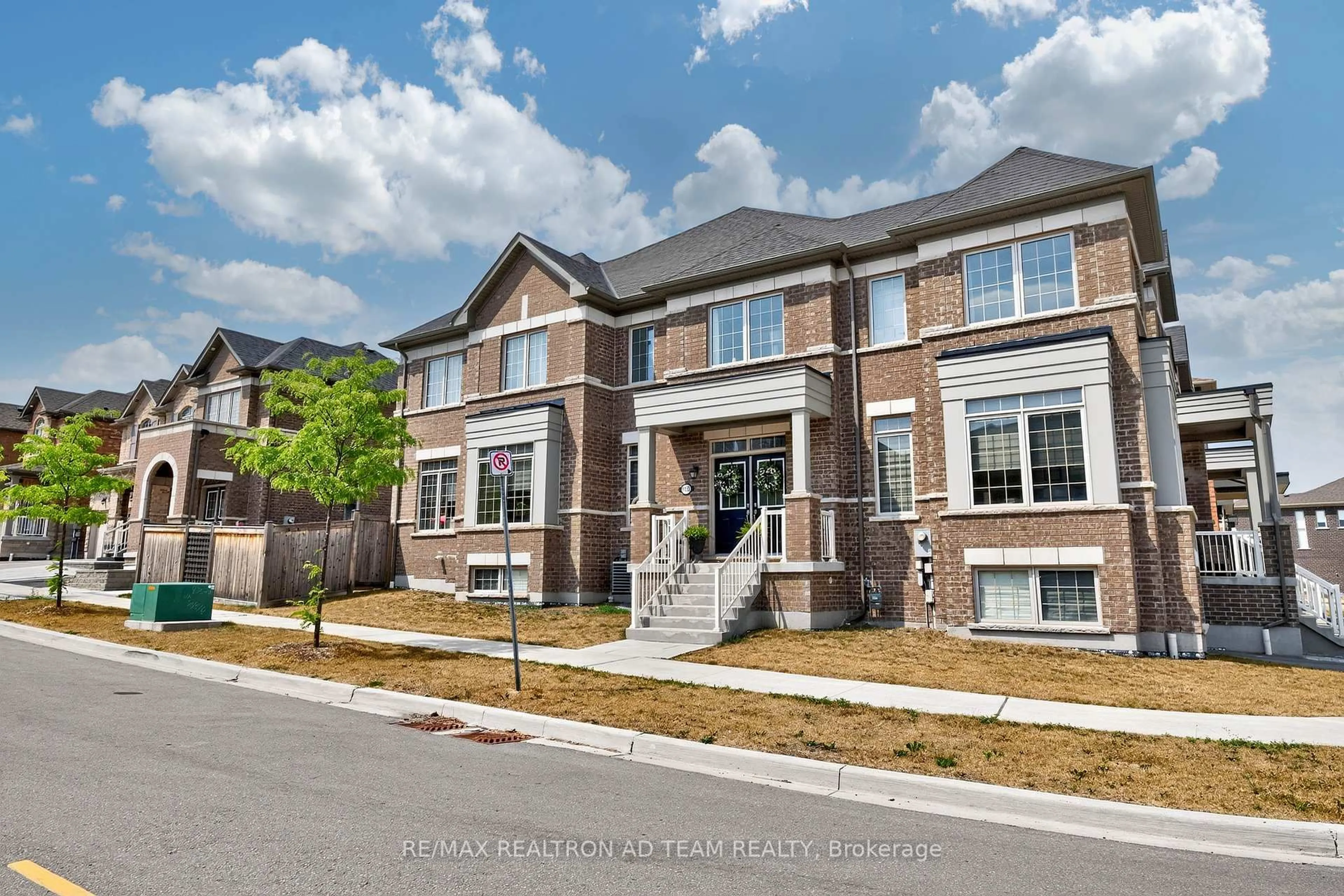 Home with brick exterior material, street for 1153 Enchanted Cres, Pickering Ontario L1X 0H1