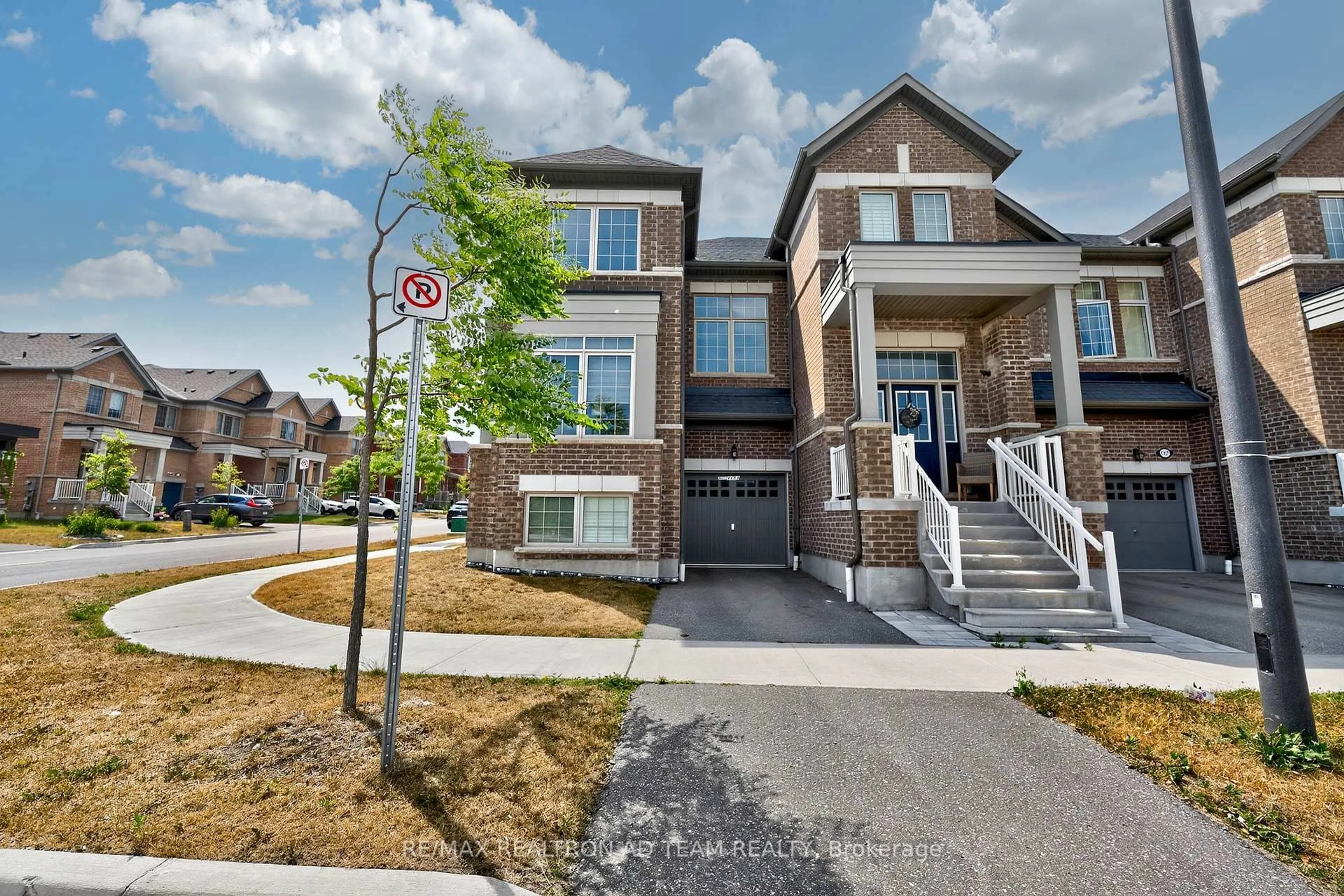 Home with brick exterior material, street for 1153 Enchanted Cres, Pickering Ontario L1X 0H1