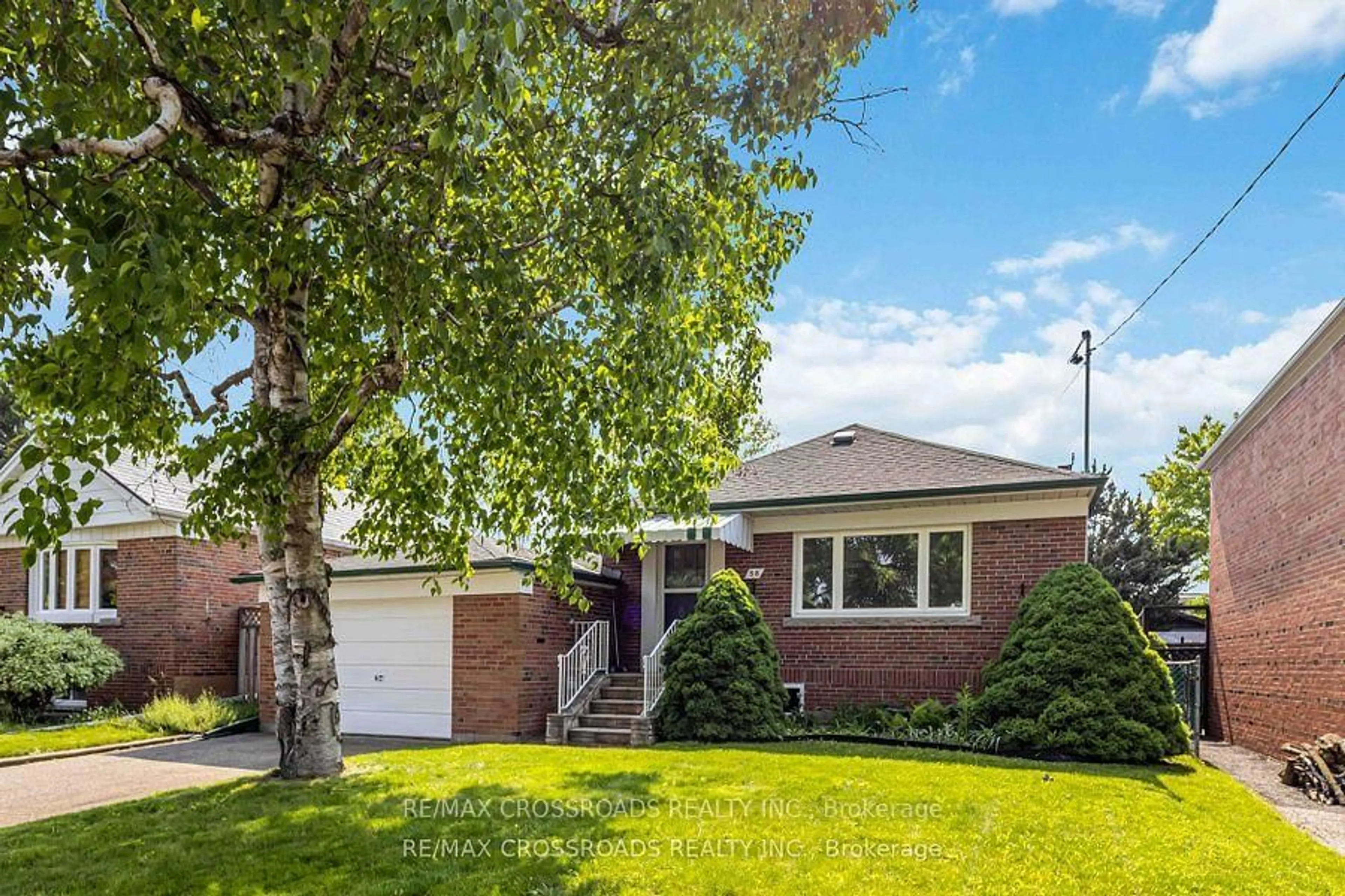 Home with brick exterior material, street for 58 Greylawn Cres, Toronto Ontario M1R 2V6