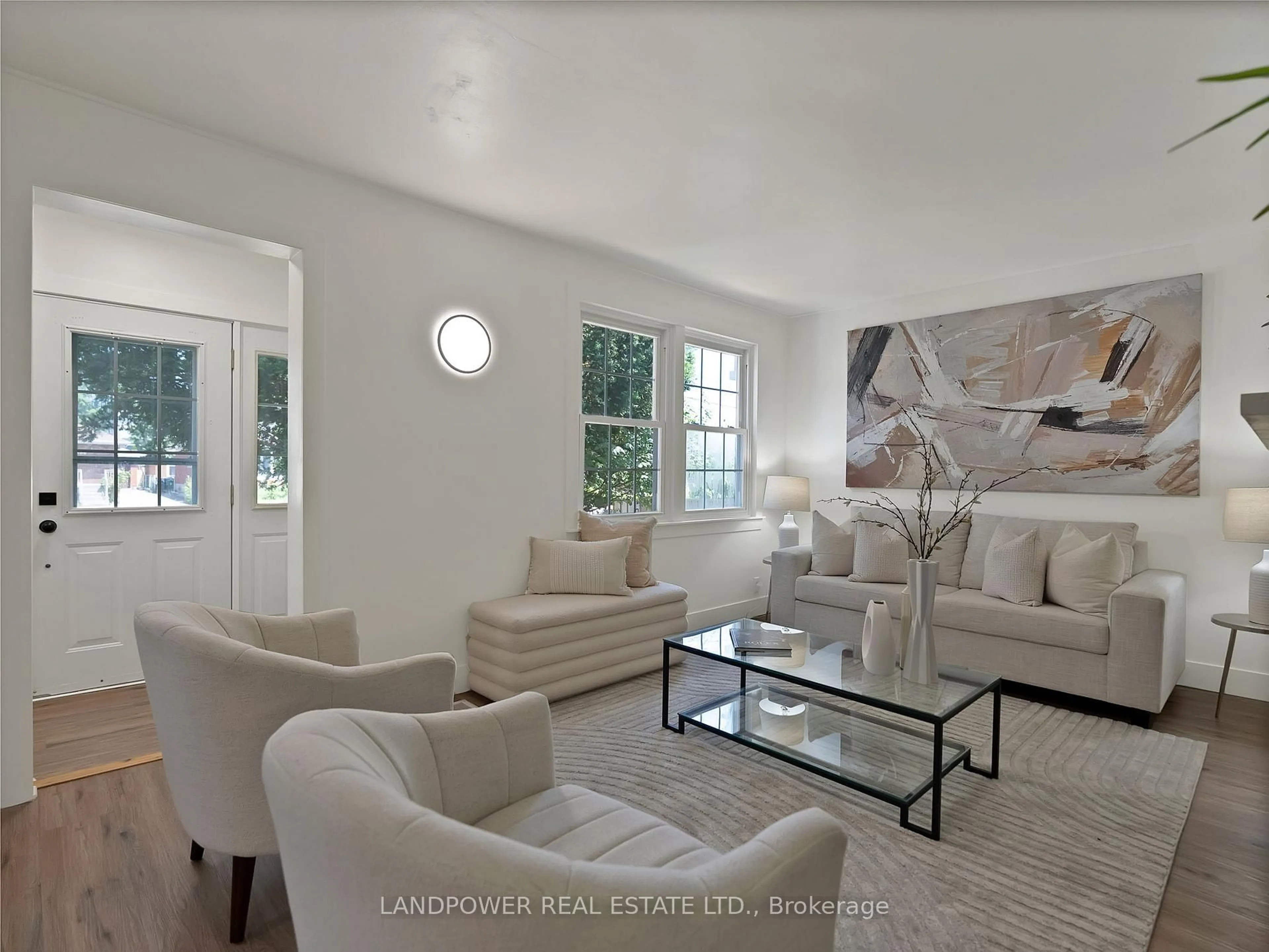 Living room with furniture, unknown for 596 Pharmacy Ave, Toronto Ontario M1L 3G9