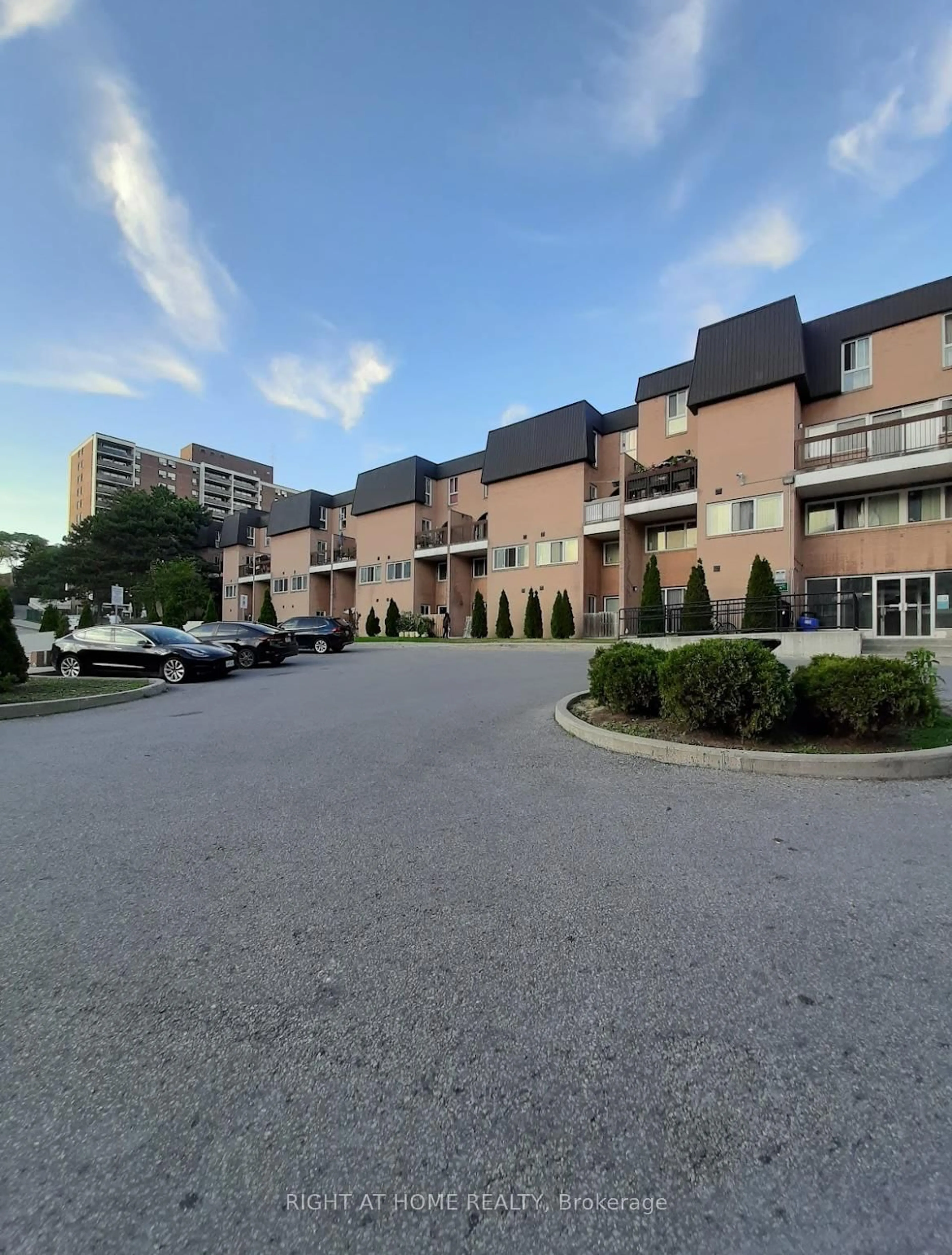 A pic from outside/outdoor area/front of a property/back of a property/a pic from drone, unknown for 100 Mornelle Crt #1013, Toronto Ontario M1E 4X2