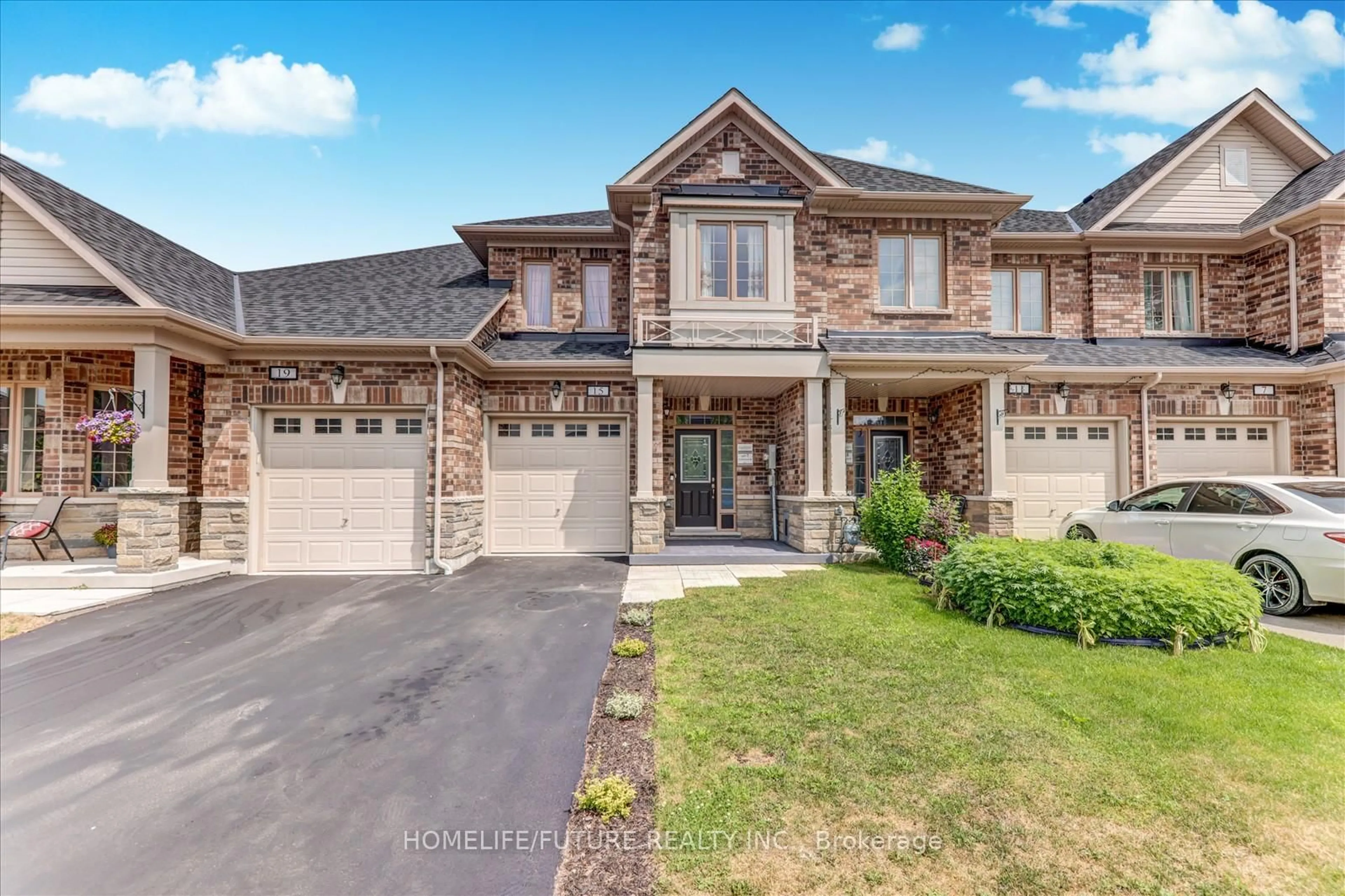 Home with brick exterior material, street for 15 Elmhurst St, Scugog Ontario L9L 0C6