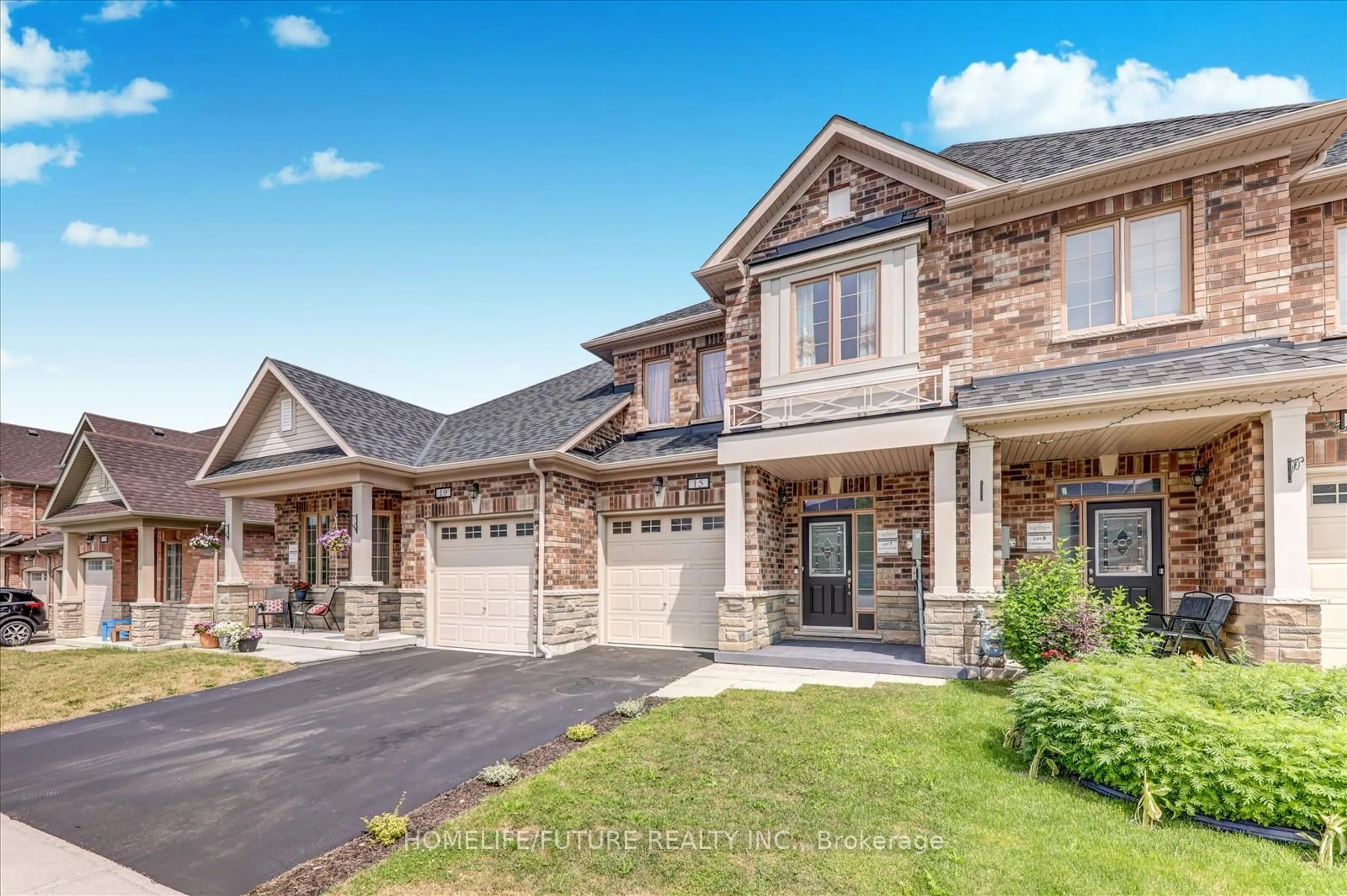 Home with brick exterior material, street for 15 Elmhurst St, Scugog Ontario L9L 0C6