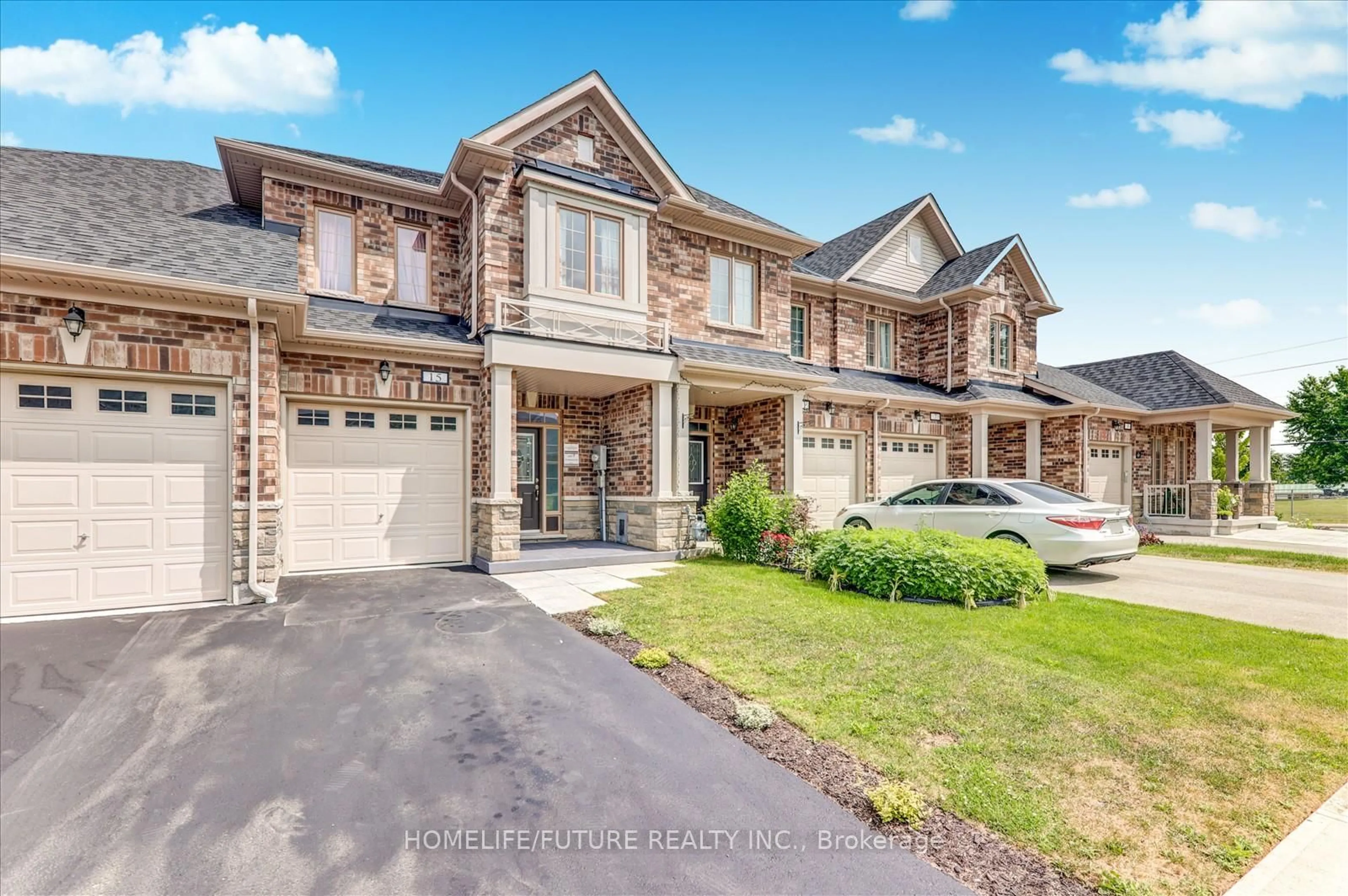 Home with brick exterior material, street for 15 Elmhurst St, Scugog Ontario L9L 0C6