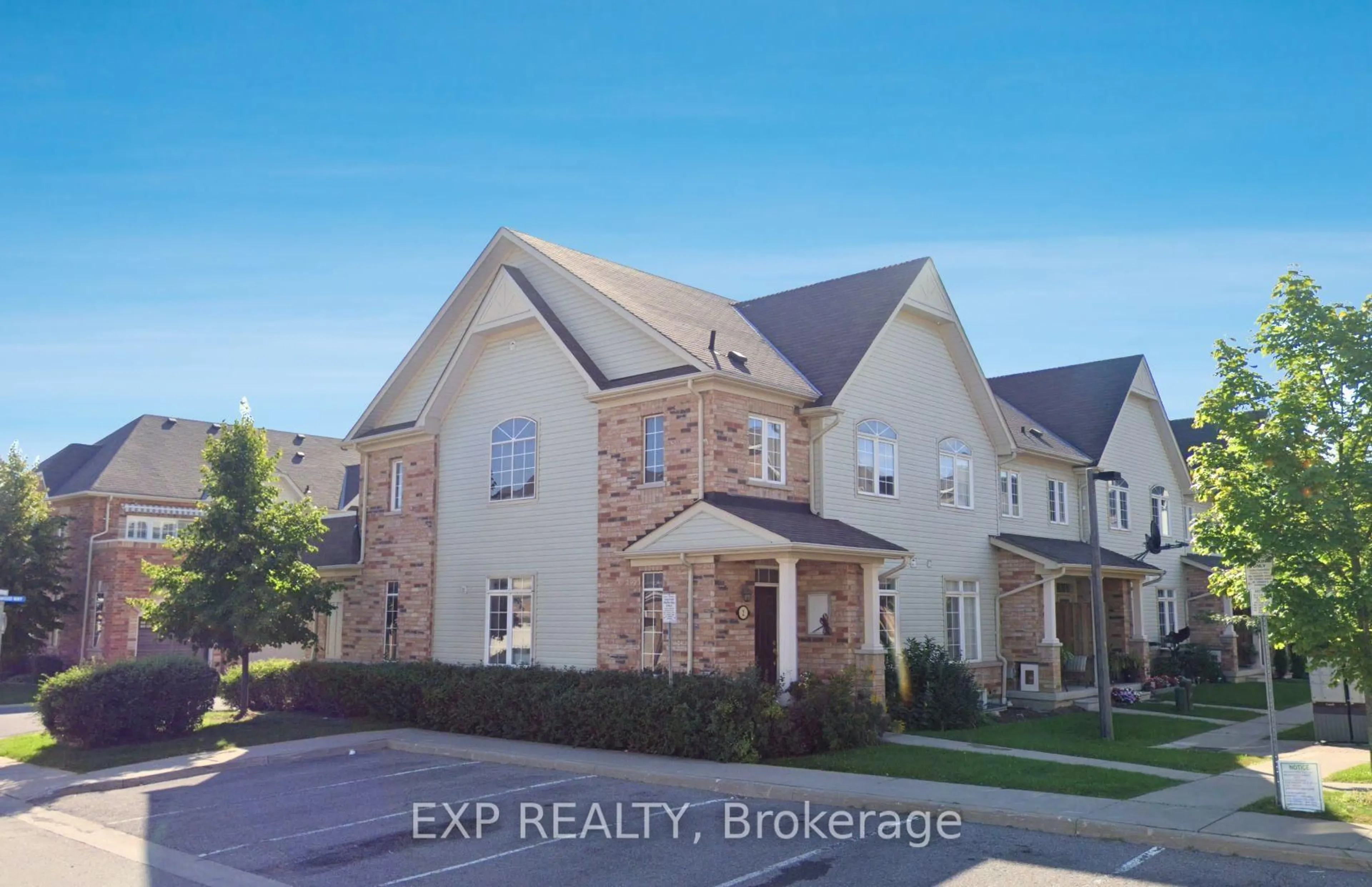 Home with brick exterior material, street for 2 Cheltonwood Way, Whitby Ontario L1R 0E3