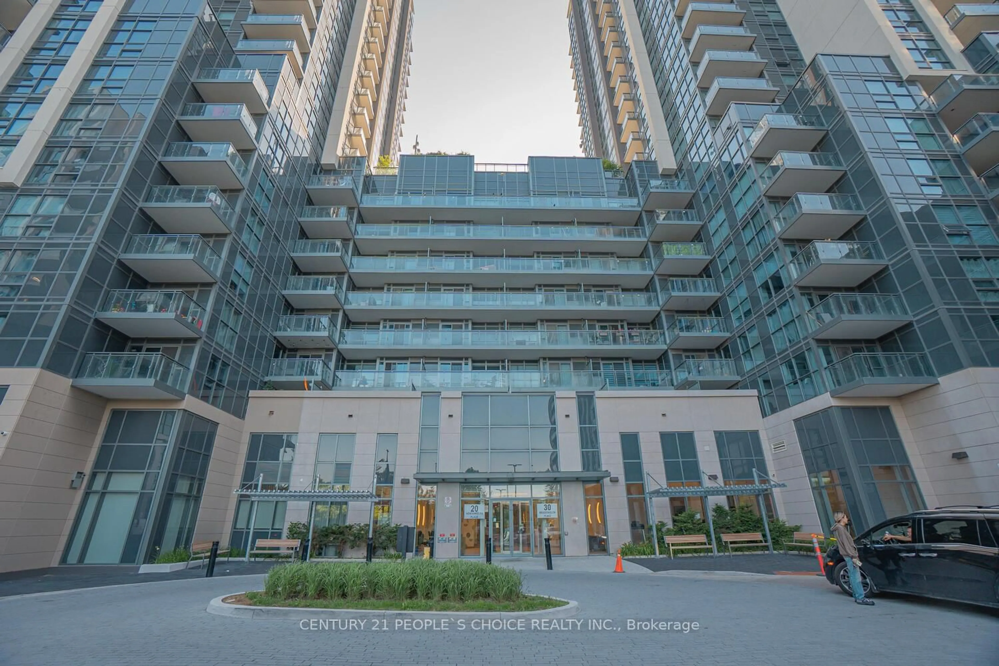 Indoor foyer for 20 Meadowglen Pl #2901, Toronto Ontario M1G 0A9