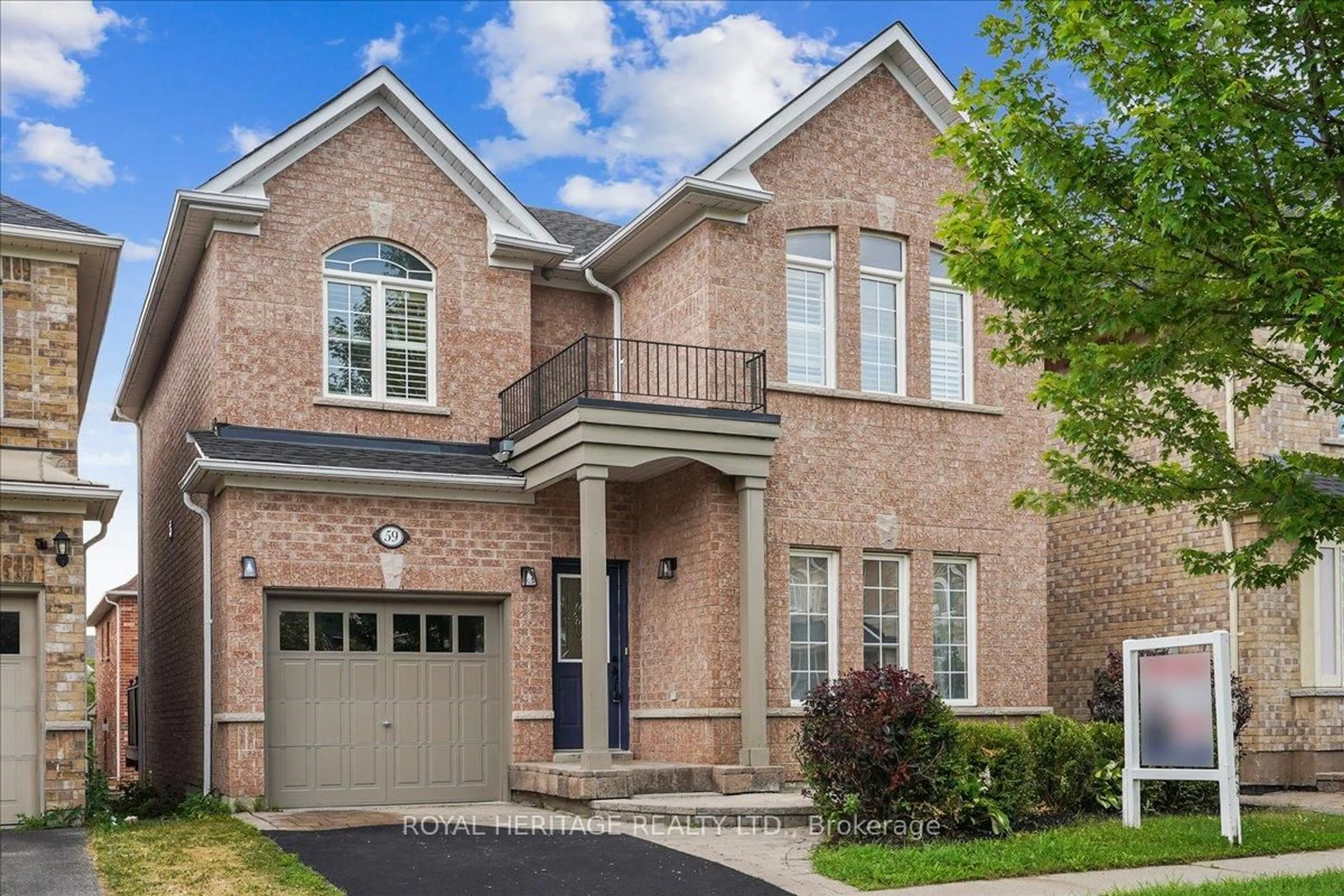 Home with brick exterior material, street for 59 Styles Cres, Ajax Ontario L1Z 1S5