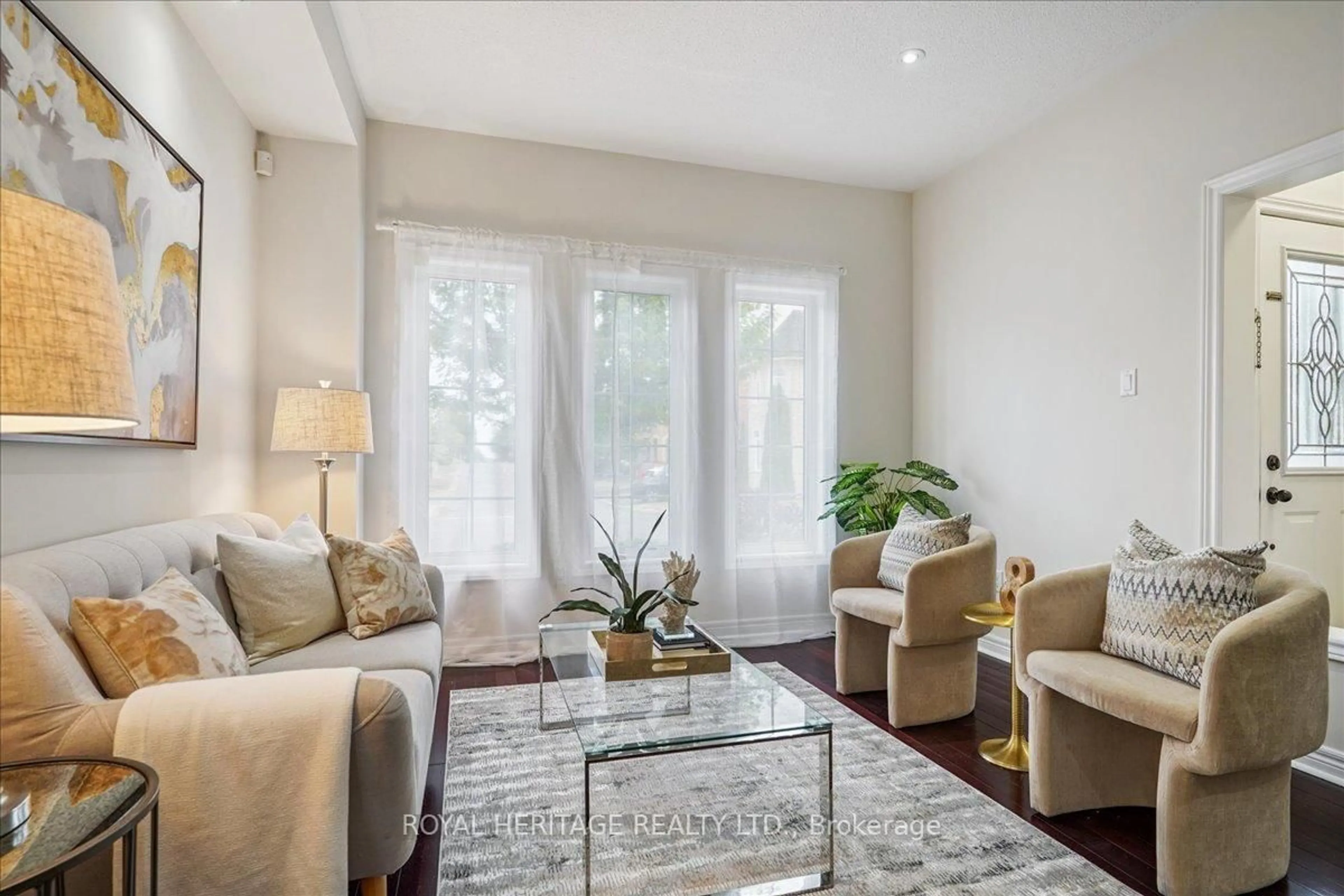 Living room with furniture, unknown for 59 Styles Cres, Ajax Ontario L1Z 1S5