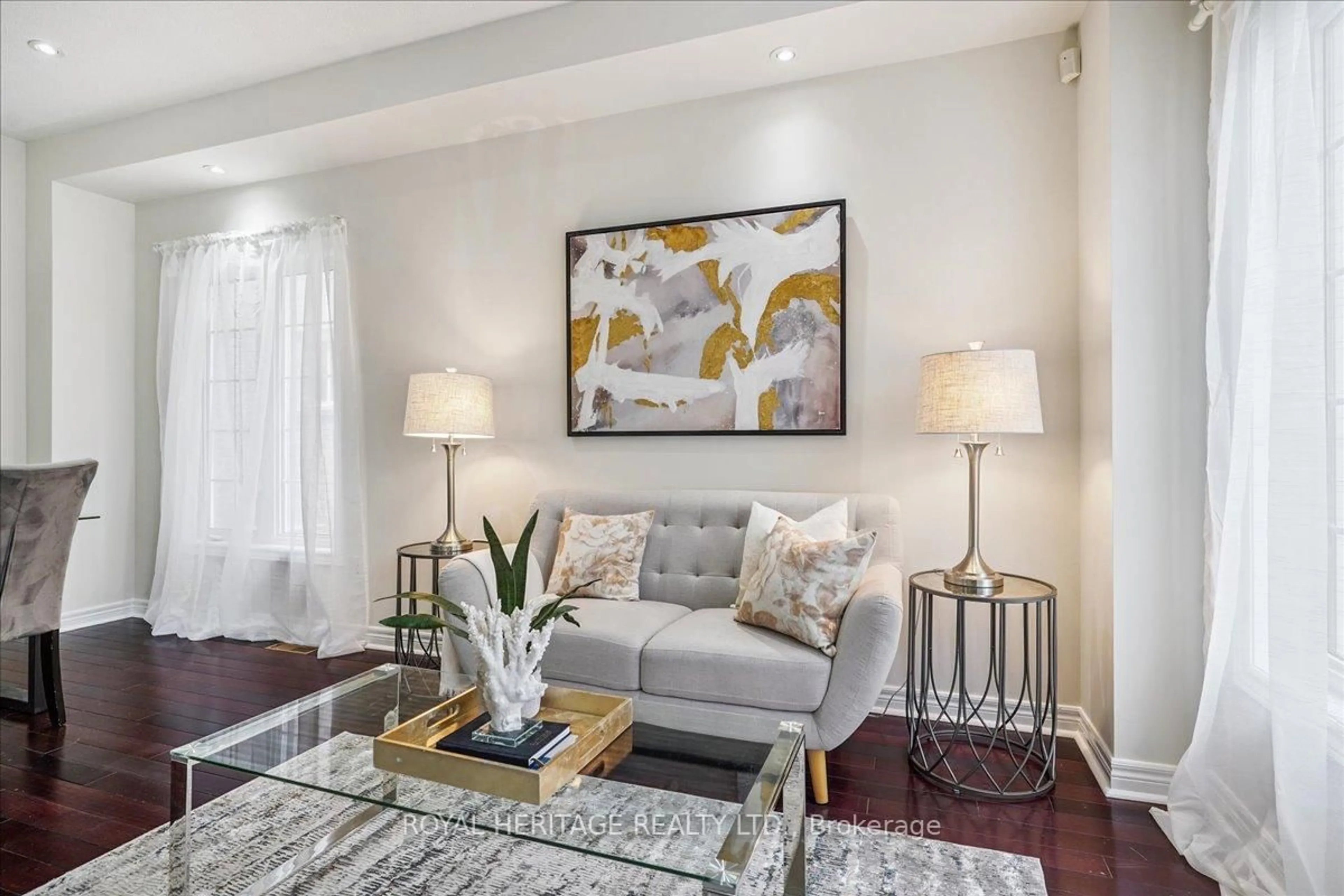 Living room with furniture, unknown for 59 Styles Cres, Ajax Ontario L1Z 1S5