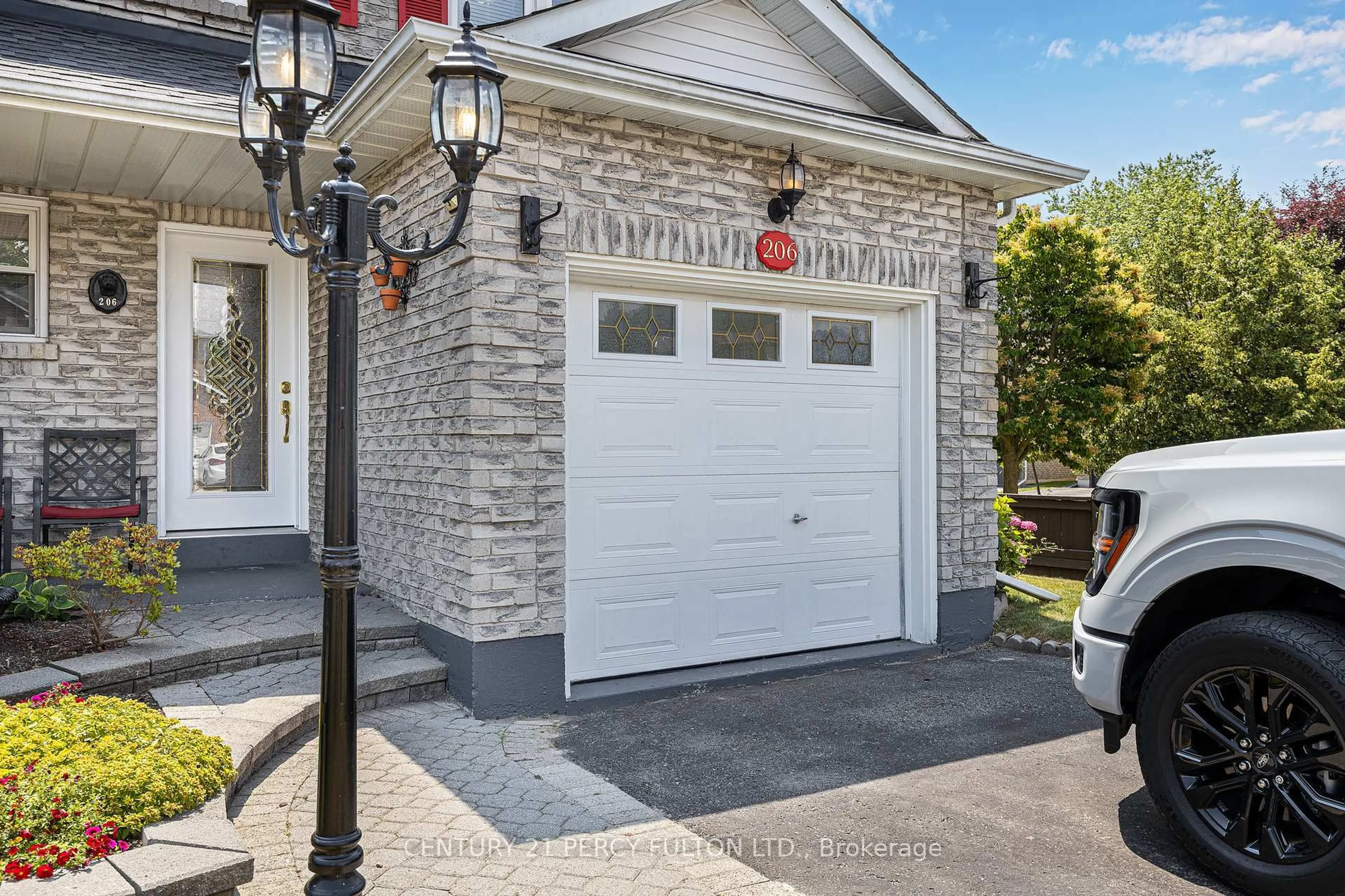 Home with brick exterior material, street for 206 Adele Cres, Oshawa Ontario L1J 7W5