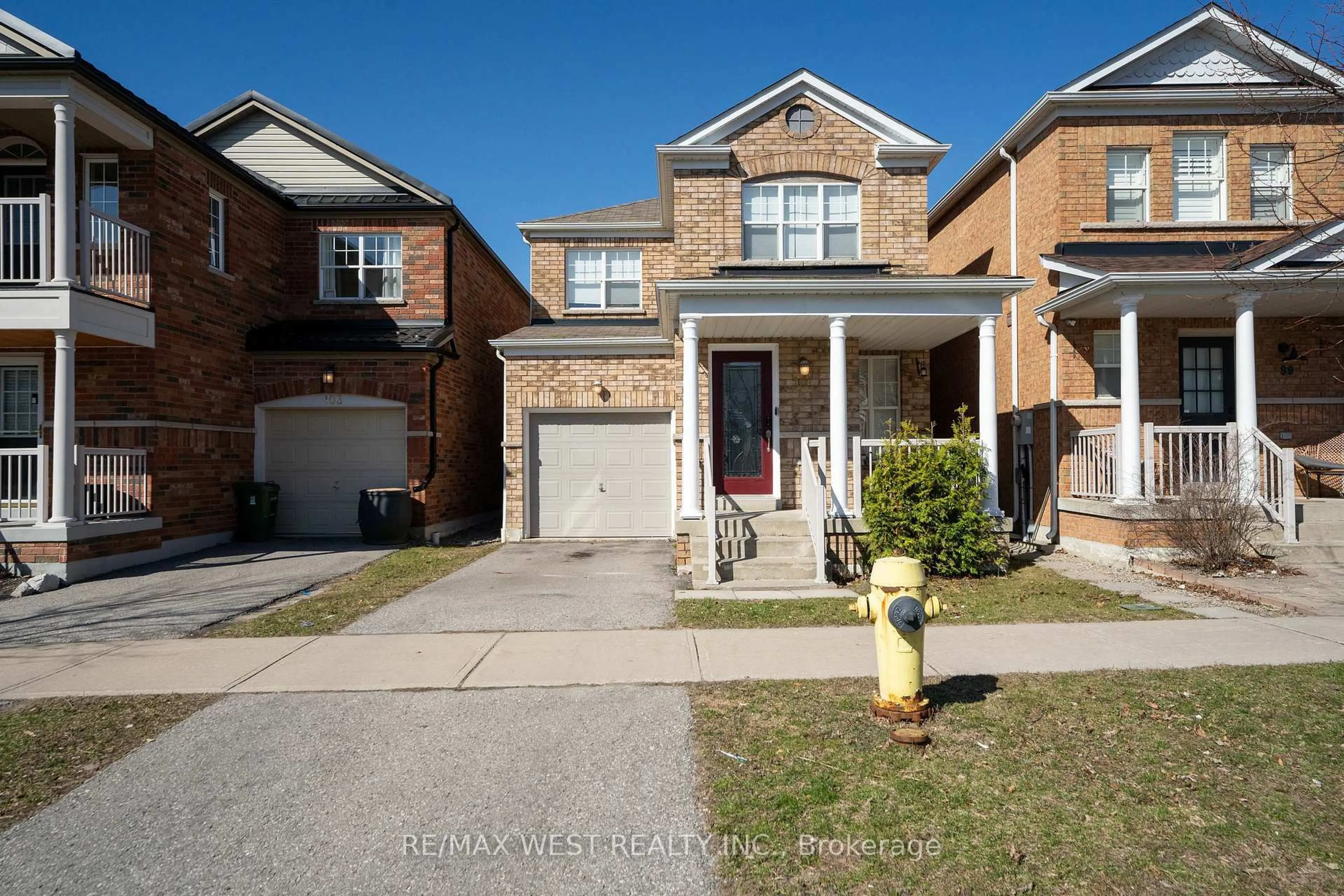 Home with brick exterior material, street for 101 Vessel Cres, Toronto Ontario M1C 5K5