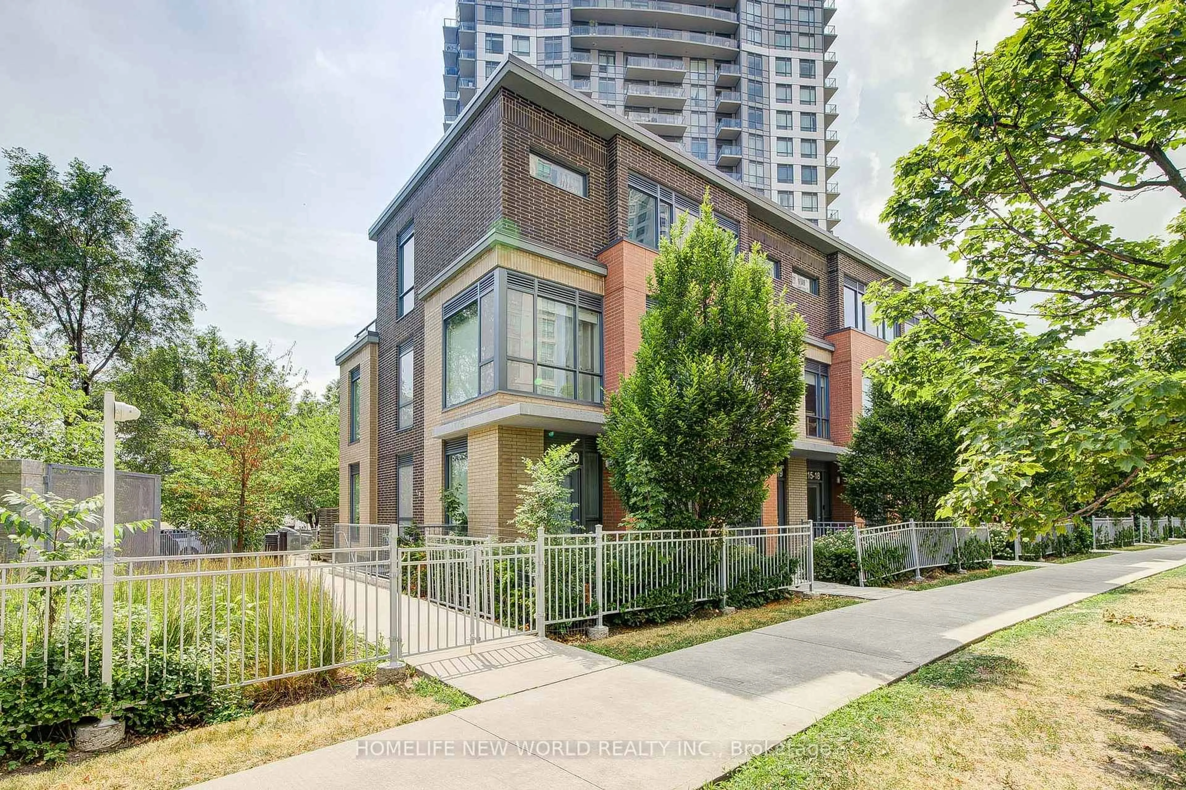 Home with brick exterior material, street for 215 Bonis Ave #Th 20, Toronto Ontario M1T 3W6