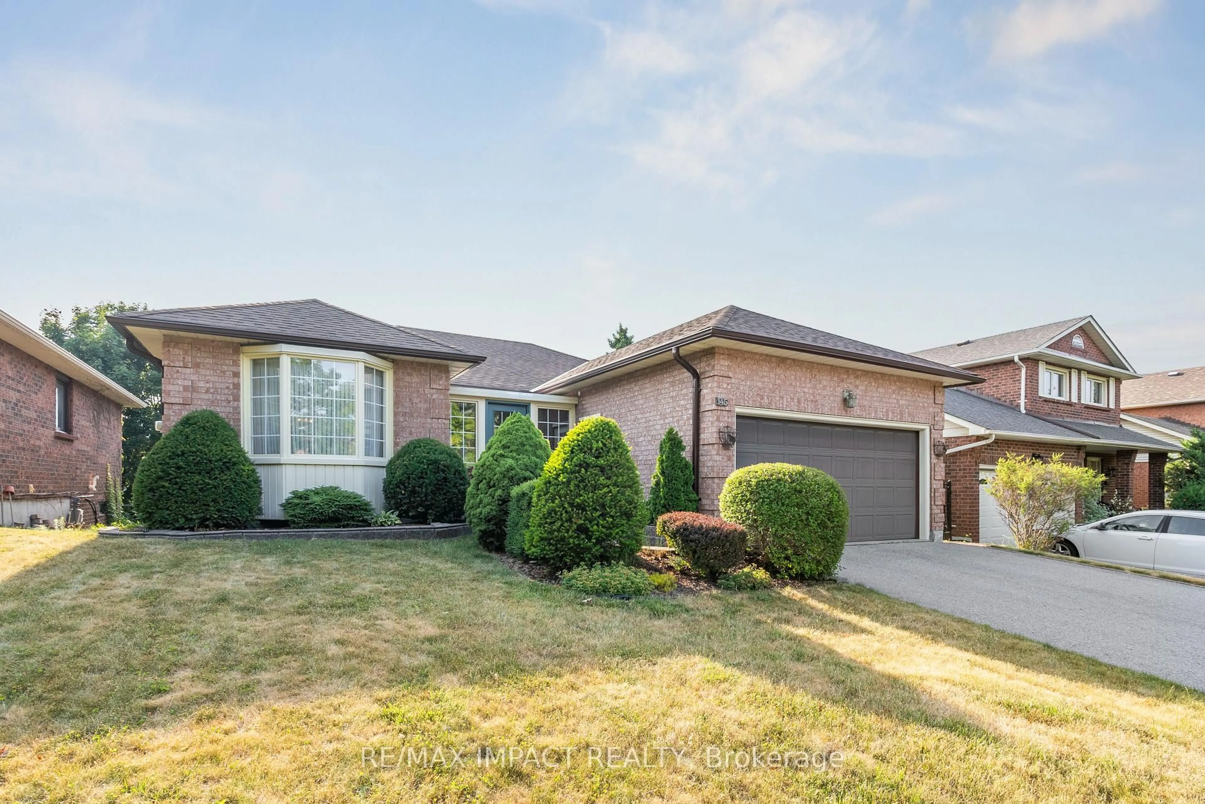Home with brick exterior material, street for 145 HIALEAH Cres, Whitby Ontario L1N 6V8