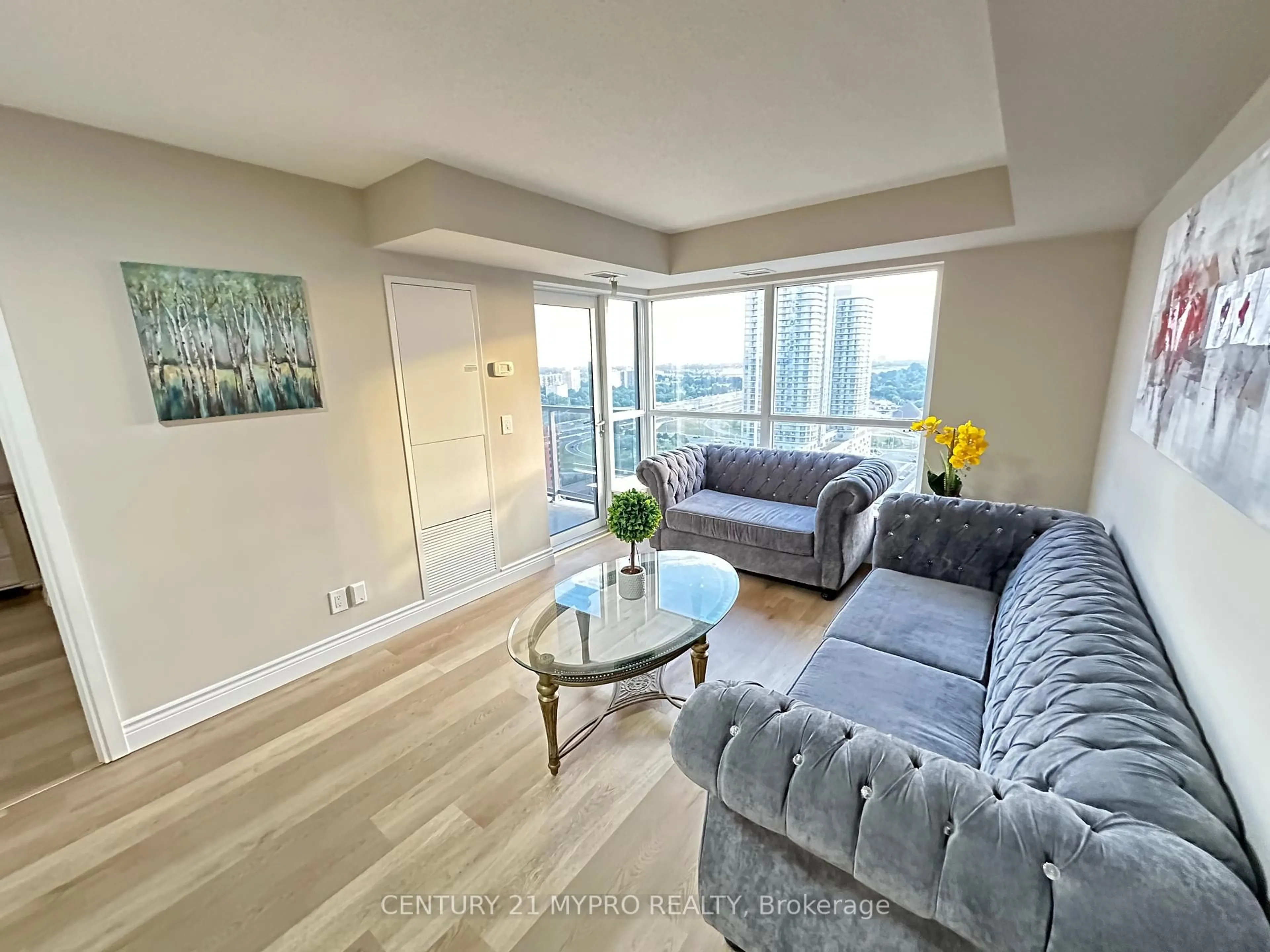 Living room with furniture, unknown for 151 Village Green Sq #2506, Toronto Ontario M1S 0K5