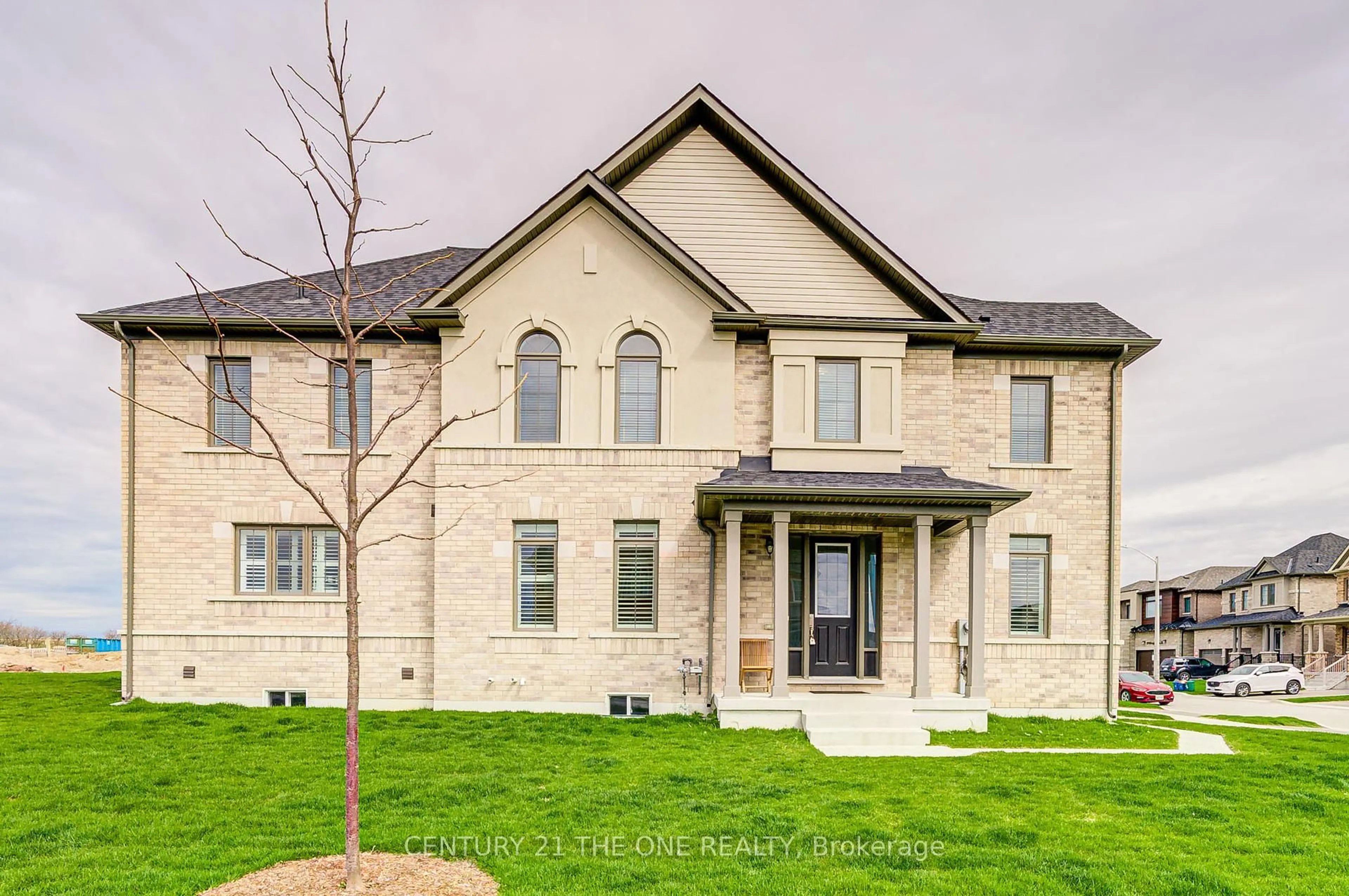 Home with brick exterior material, street for 2 Wesley Brooks St, Clarington Ontario L1B 0W4