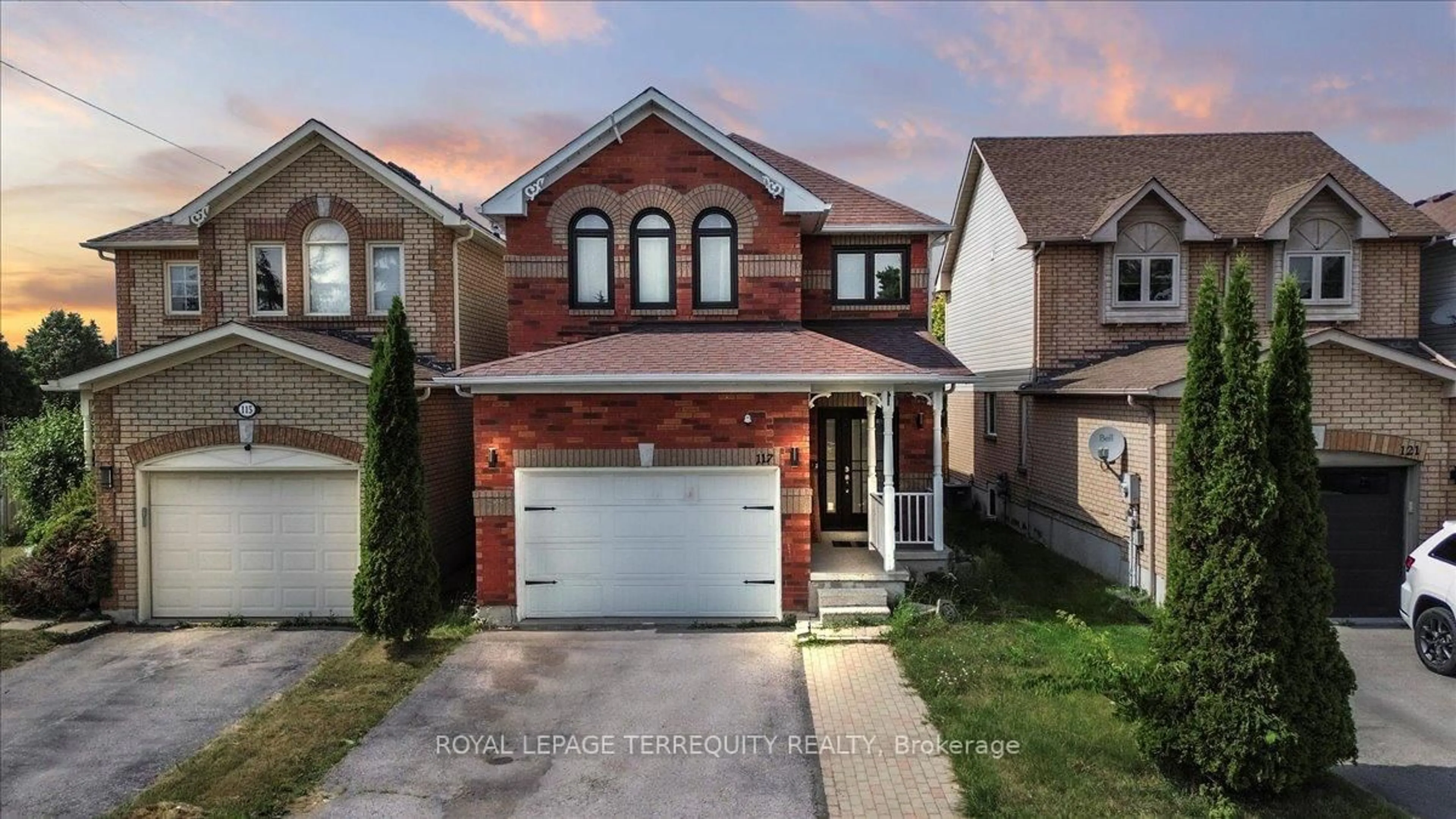Home with brick exterior material, street for 117 Wilkins Cres, Clarington Ontario L1E 3B5