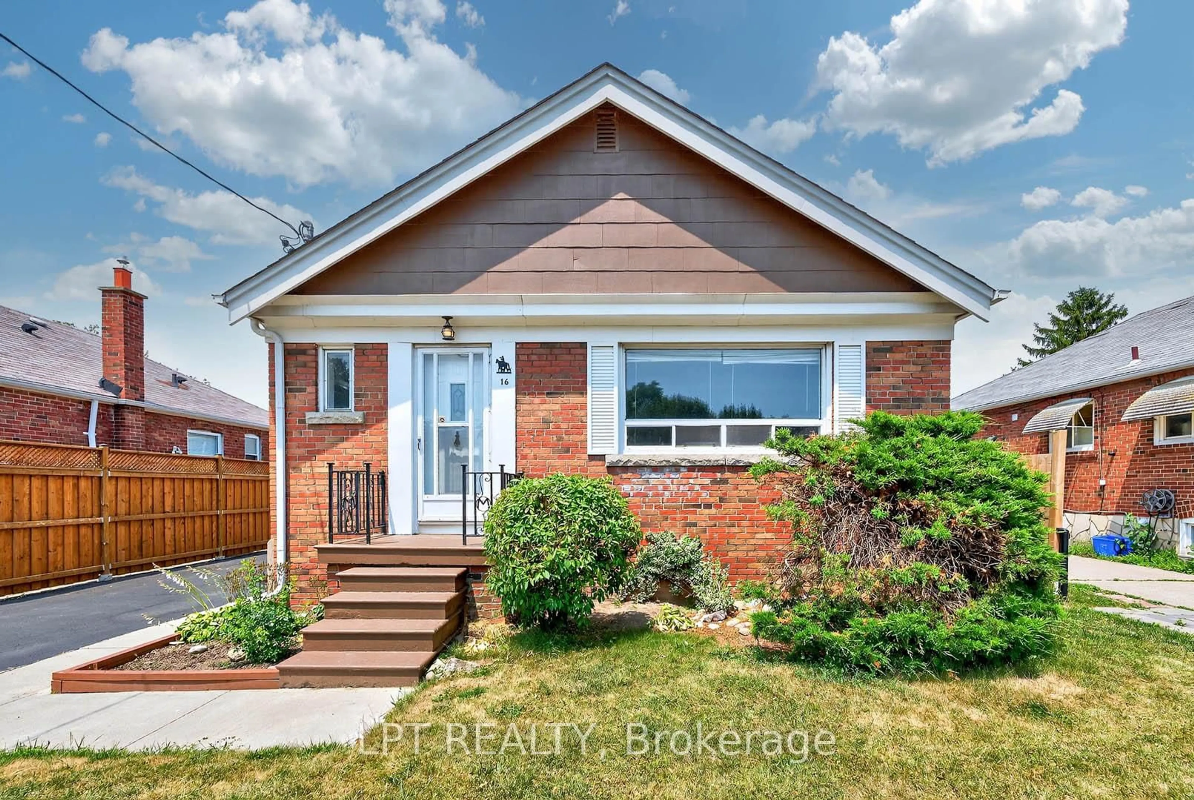 Home with brick exterior material, street for 16 Knightsbridge Rd, Toronto Ontario M1L 2B2