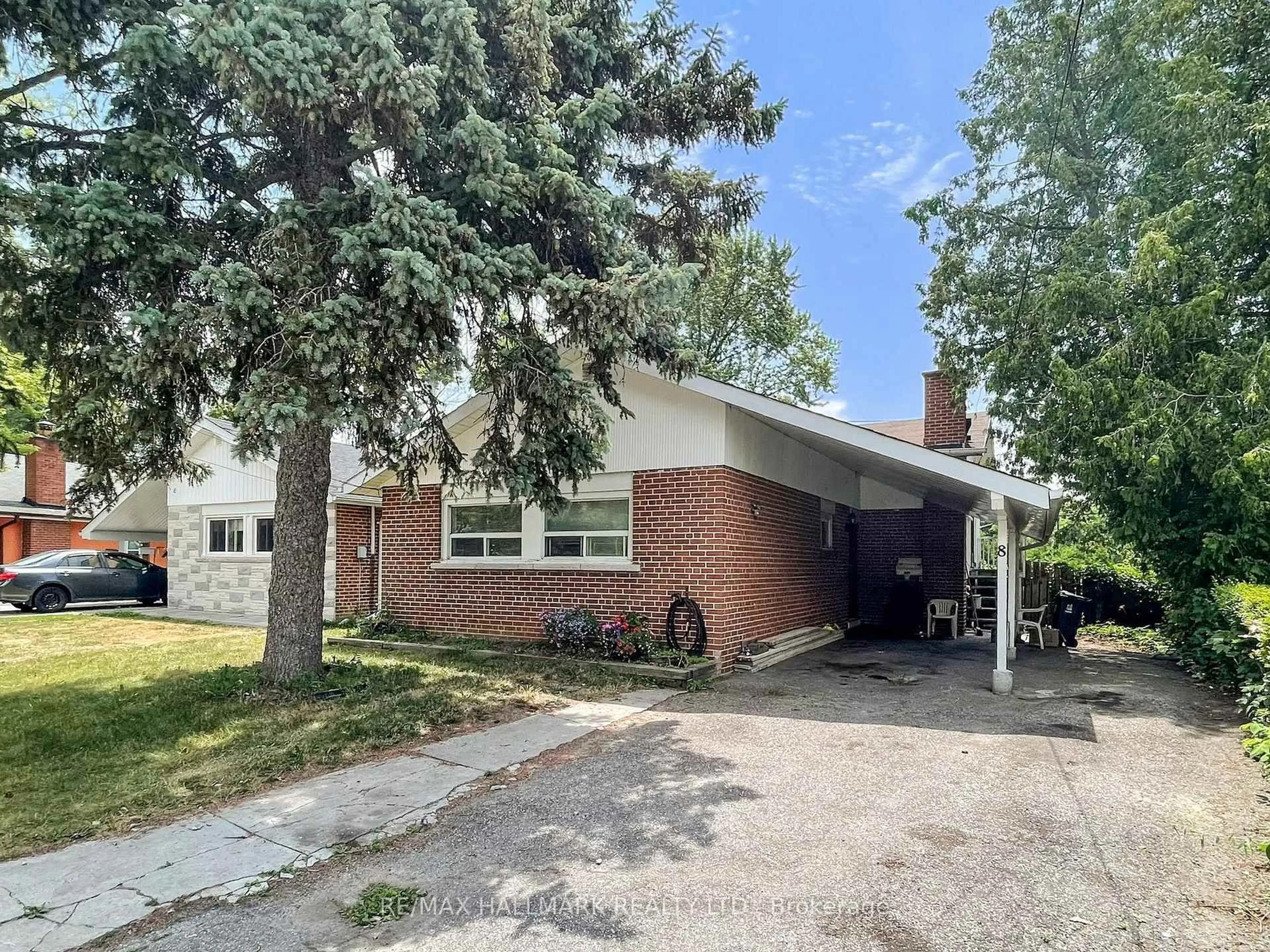 Home with brick exterior material, street for 8 Northfield Rd, Toronto Ontario M1G 2H4