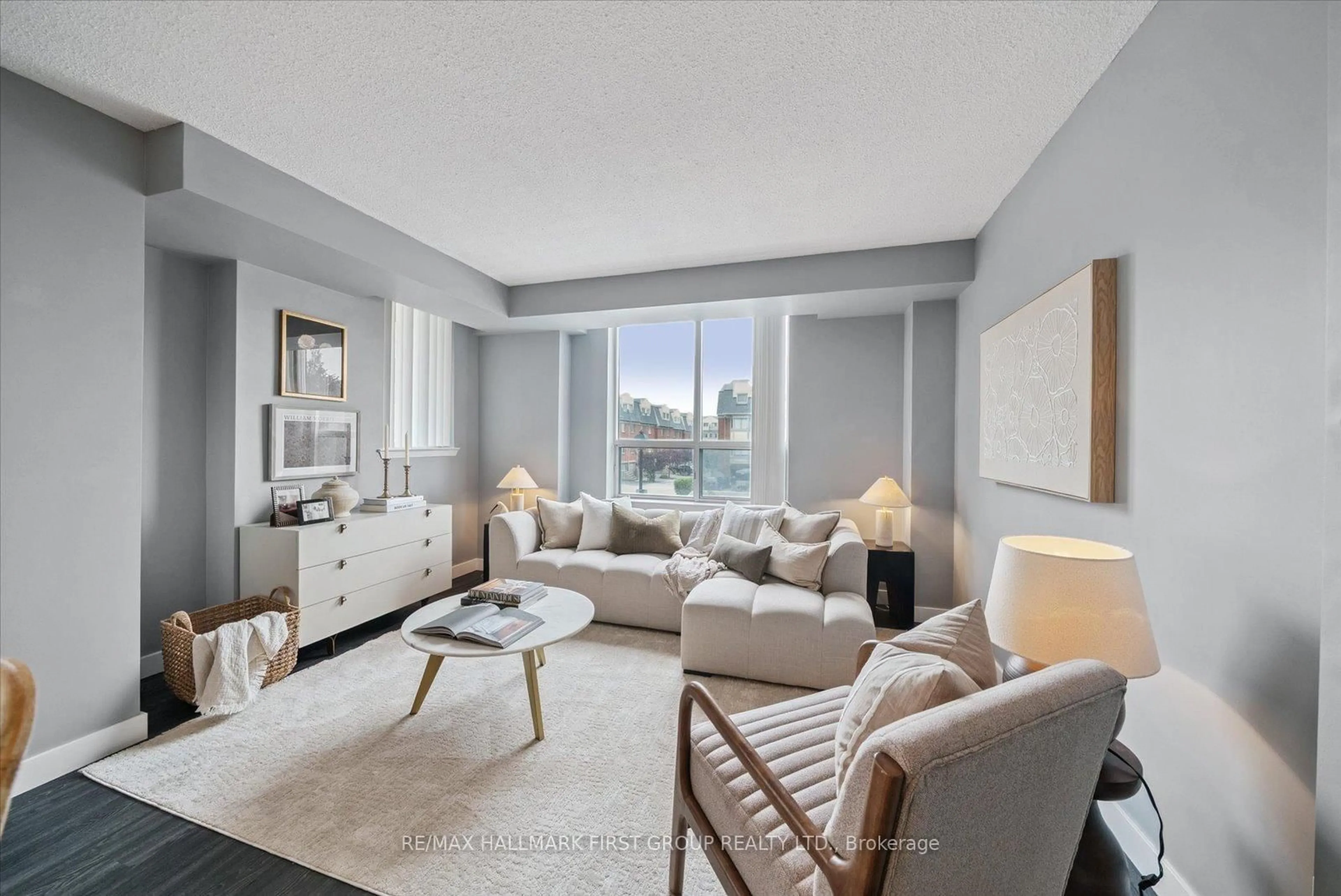 Living room with furniture, unknown for 1625 Pickering Pkwy #204, Pickering Ontario L1V 6Z6
