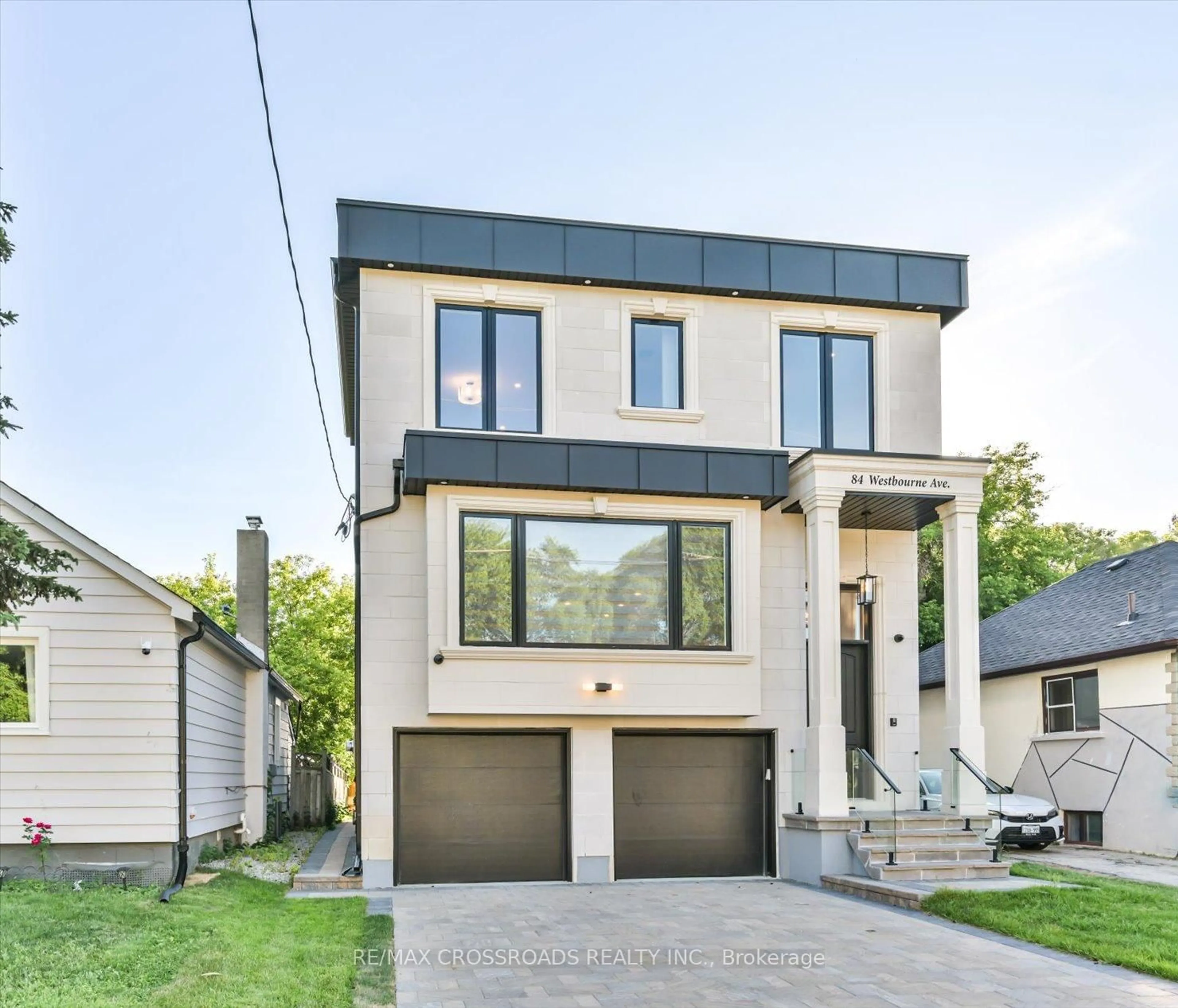 Home with brick exterior material, street for 84 Westbourne Ave, Toronto Ontario M1L 2Y5