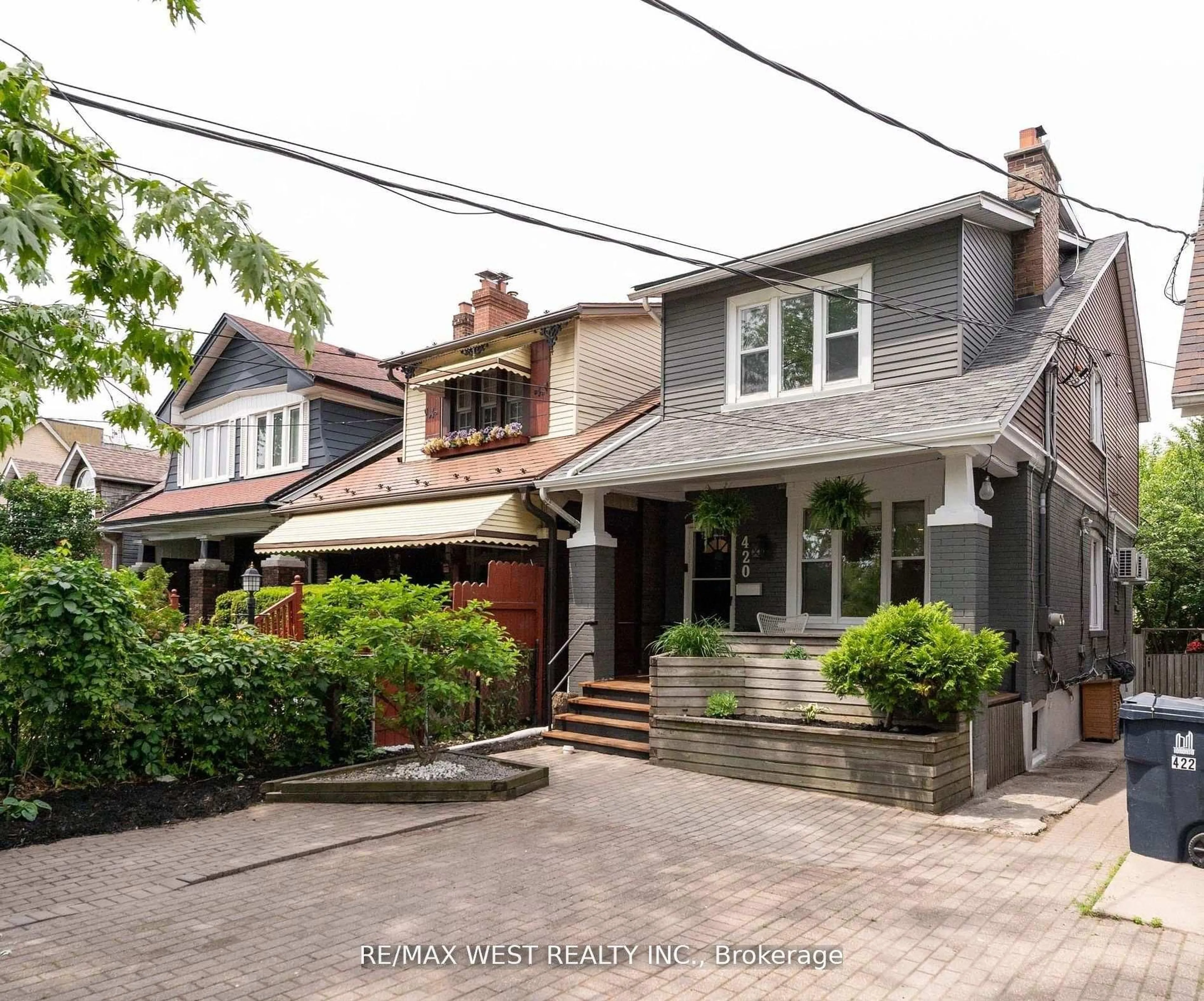 Home with brick exterior material, street for 420 Kingston Rd, Toronto Ontario M4L 1T9