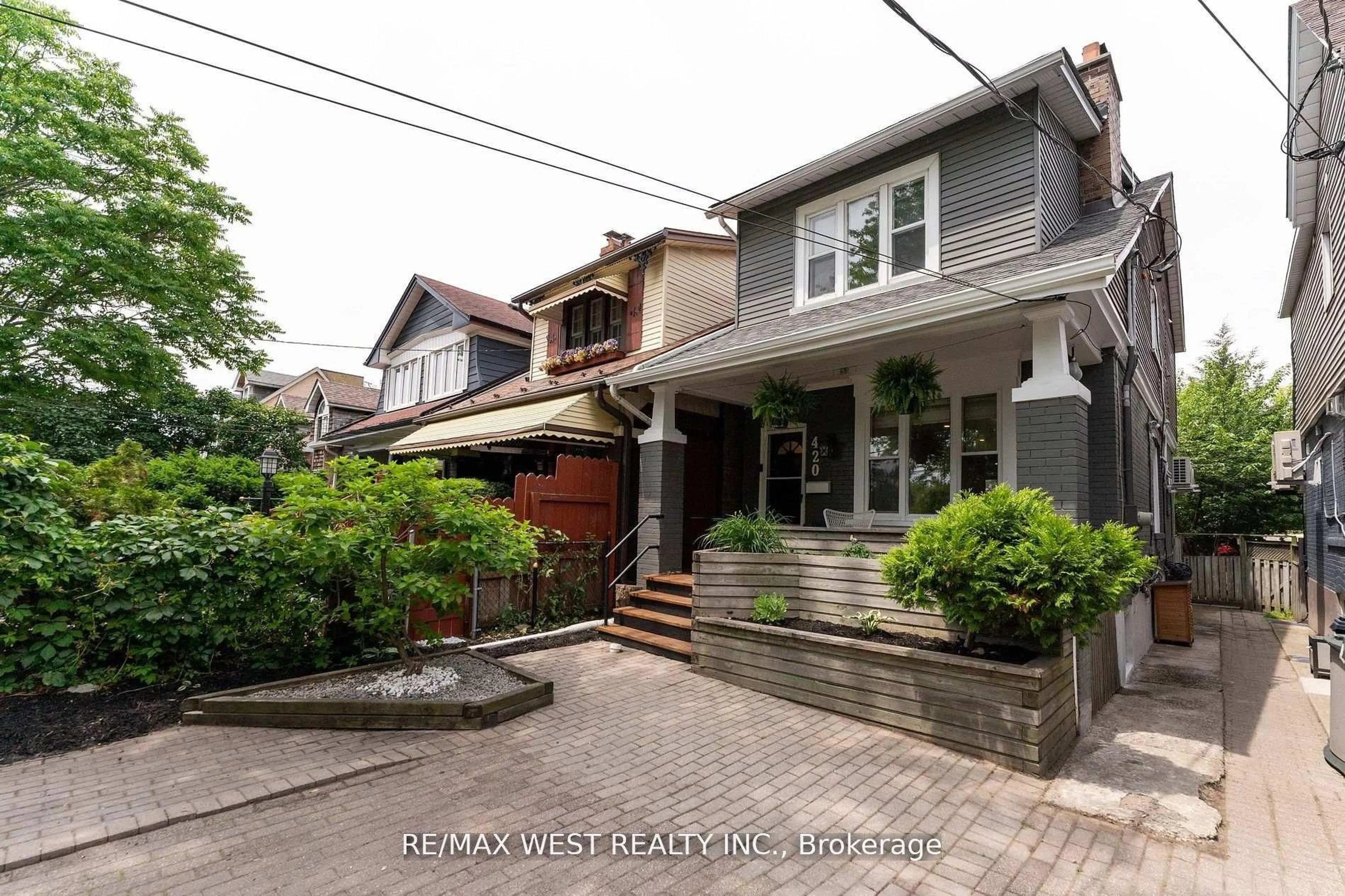 Home with brick exterior material, street for 420 Kingston Rd, Toronto Ontario M4L 1T9