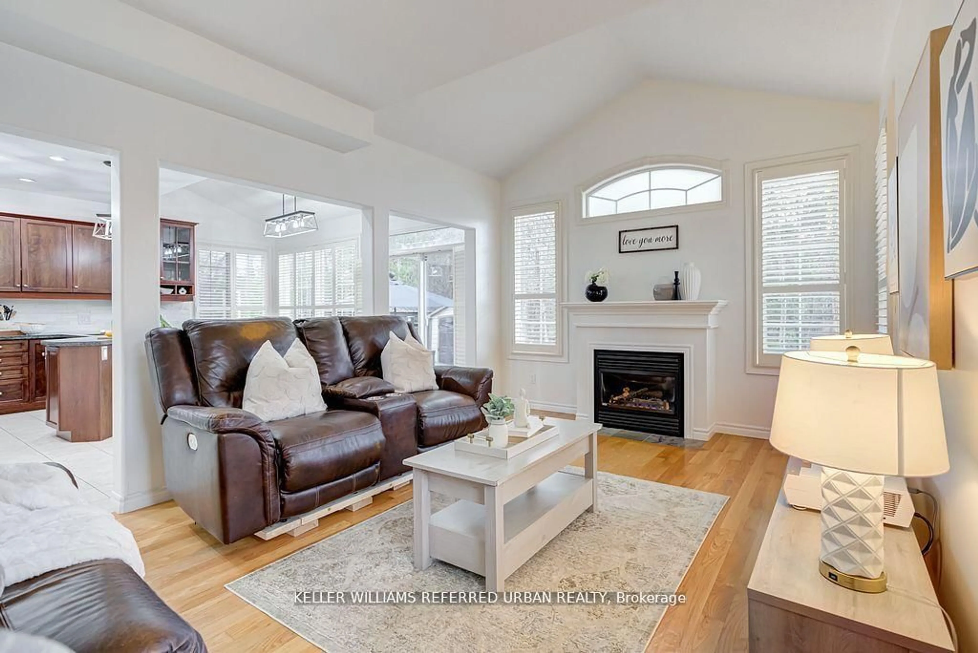 Living room with furniture, unknown for 2 Thistledown Cres, Whitby Ontario L1R 3P2