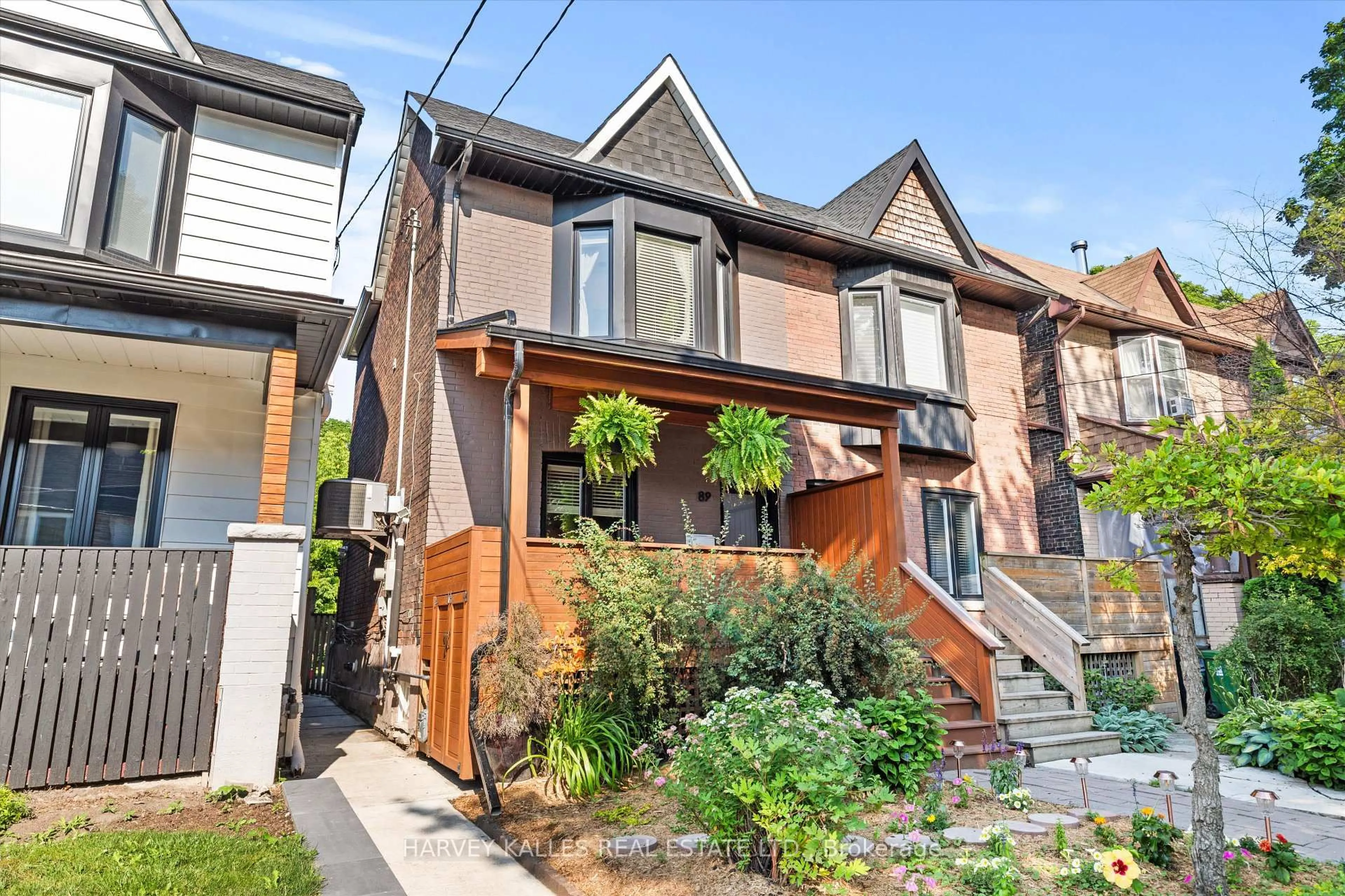 Home with brick exterior material, street for 89 Empire Ave, Toronto Ontario M4M 2L3