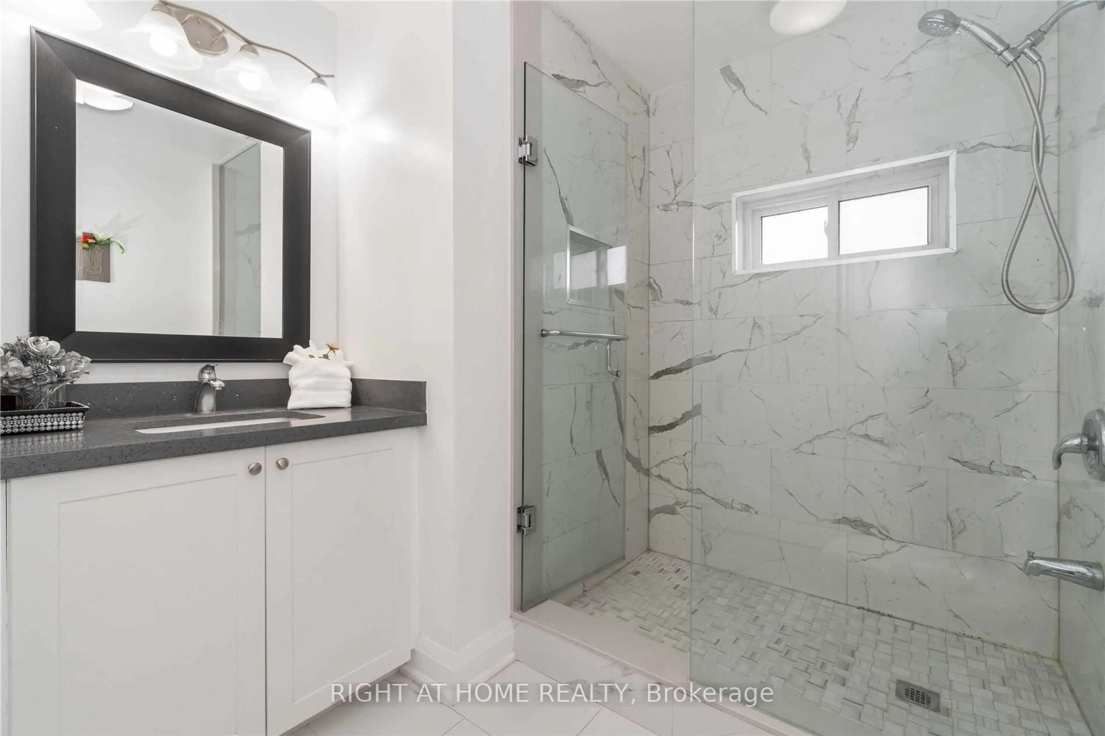 Contemporary bathroom, ceramic/tile floor for 19 Burk St, Oshawa Ontario L1J 4C1