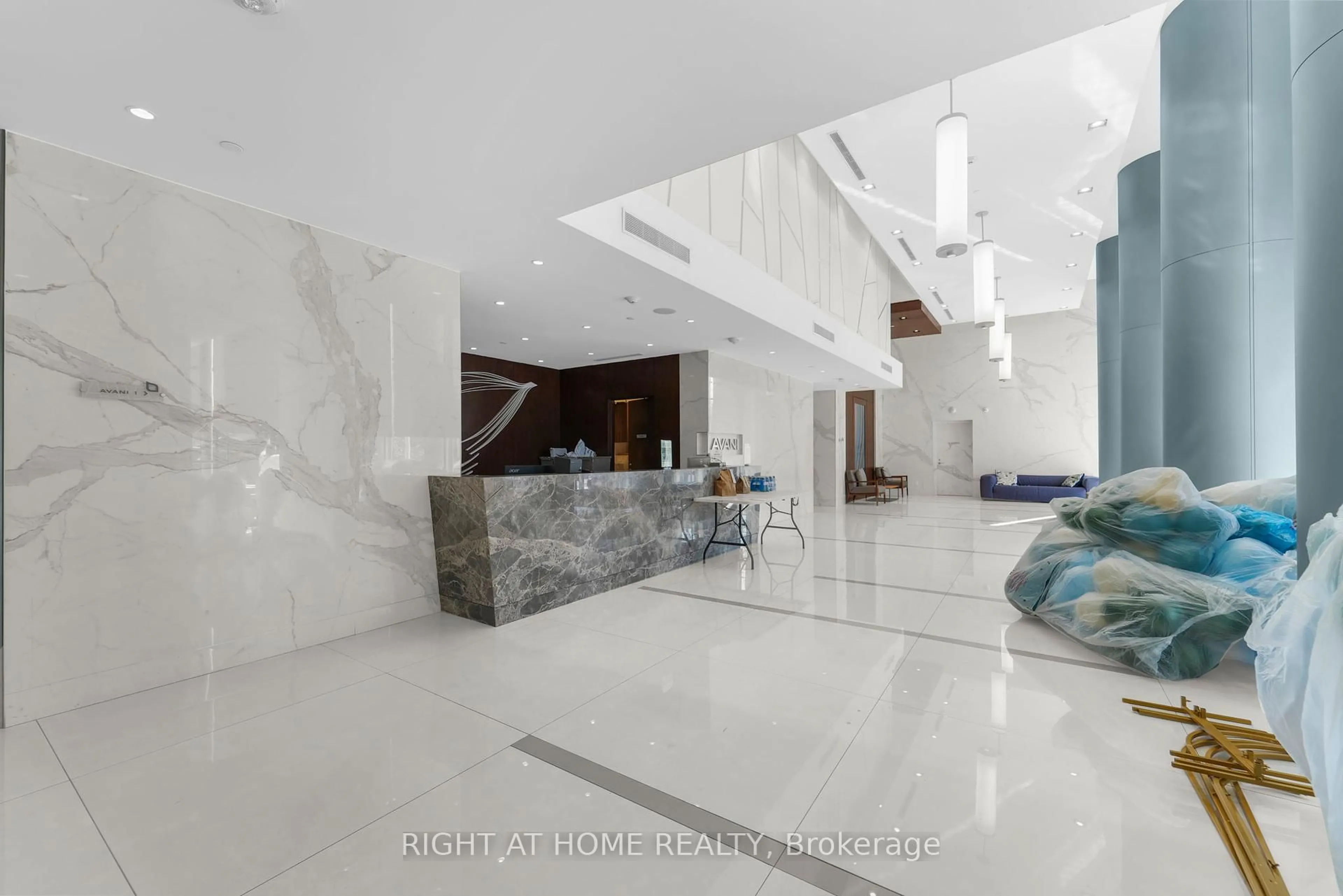 Lobby for 255 Village Green Sq #1501, Toronto Ontario M1S 0L7