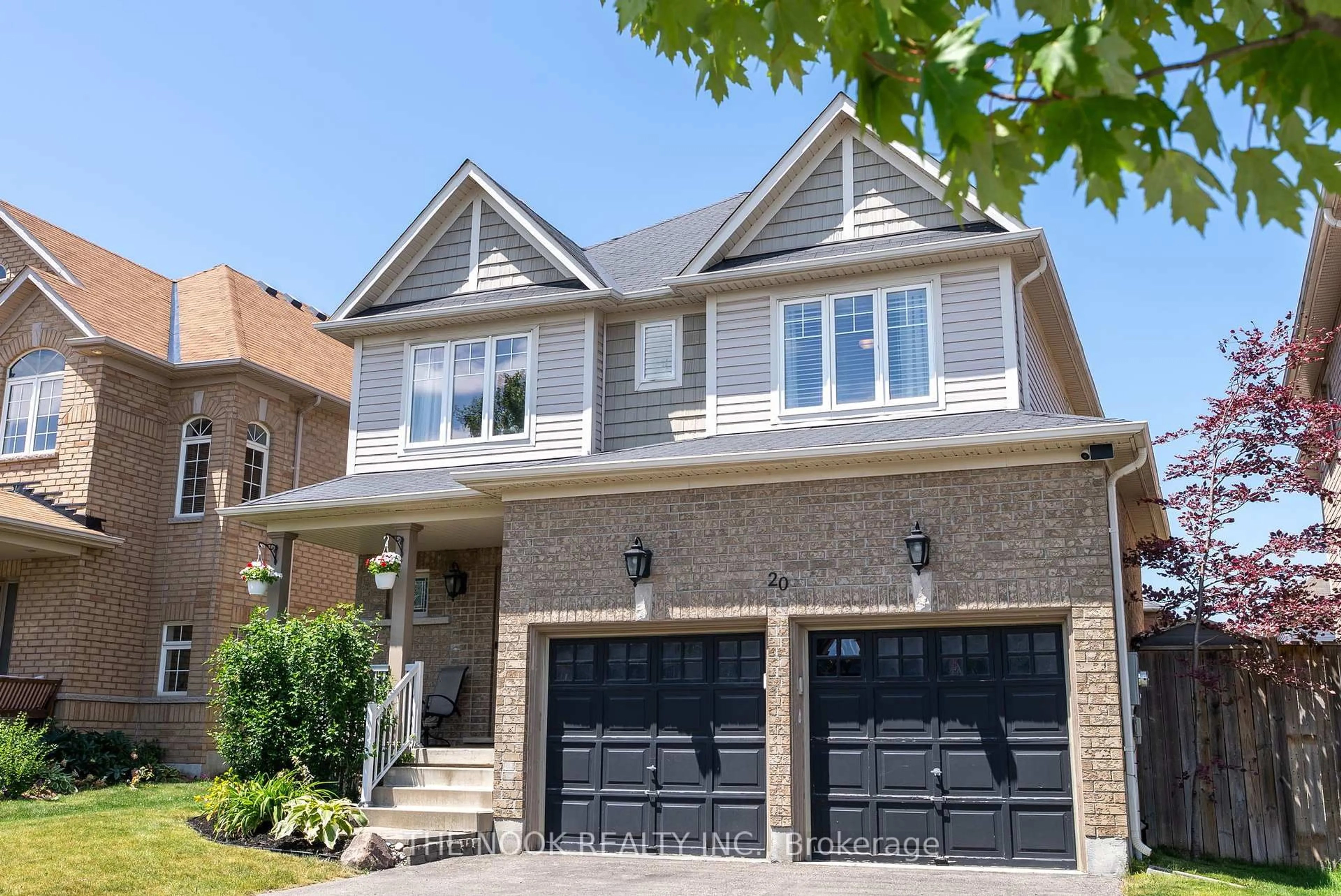 Home with brick exterior material, street for 20 Kimble Ave, Clarington Ontario L1C 0J8