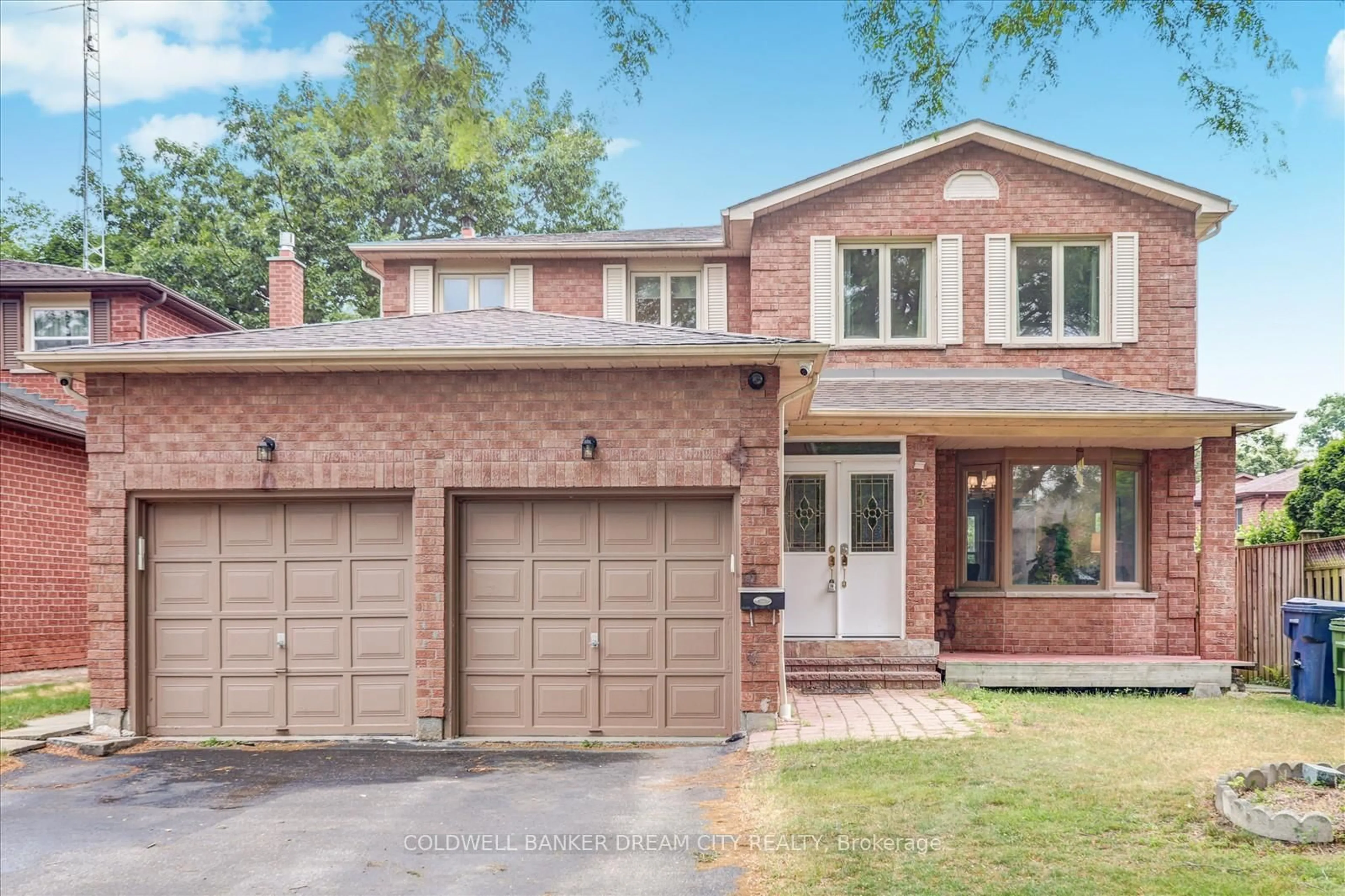 Home with brick exterior material, street for 3 Windrush Tr, Toronto Ontario M1C 3Y5