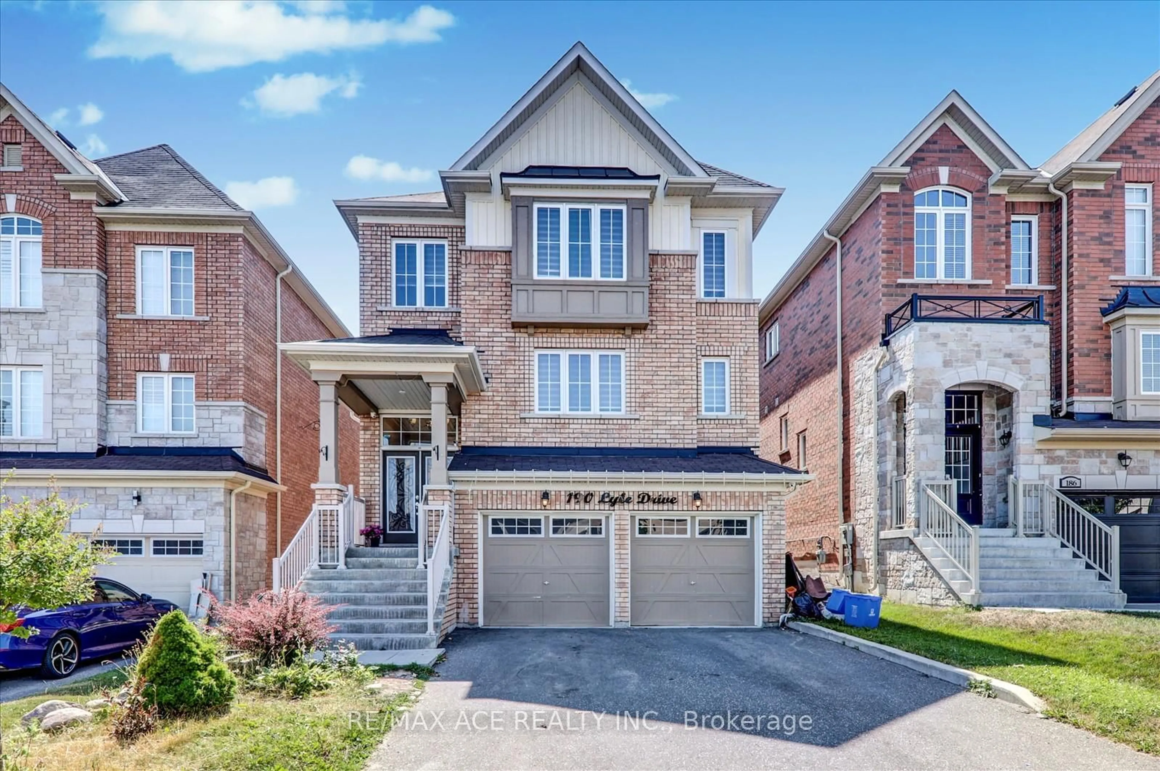 Home with brick exterior material, street for 190 Lyle Dr, Clarington Ontario L1C 0V8