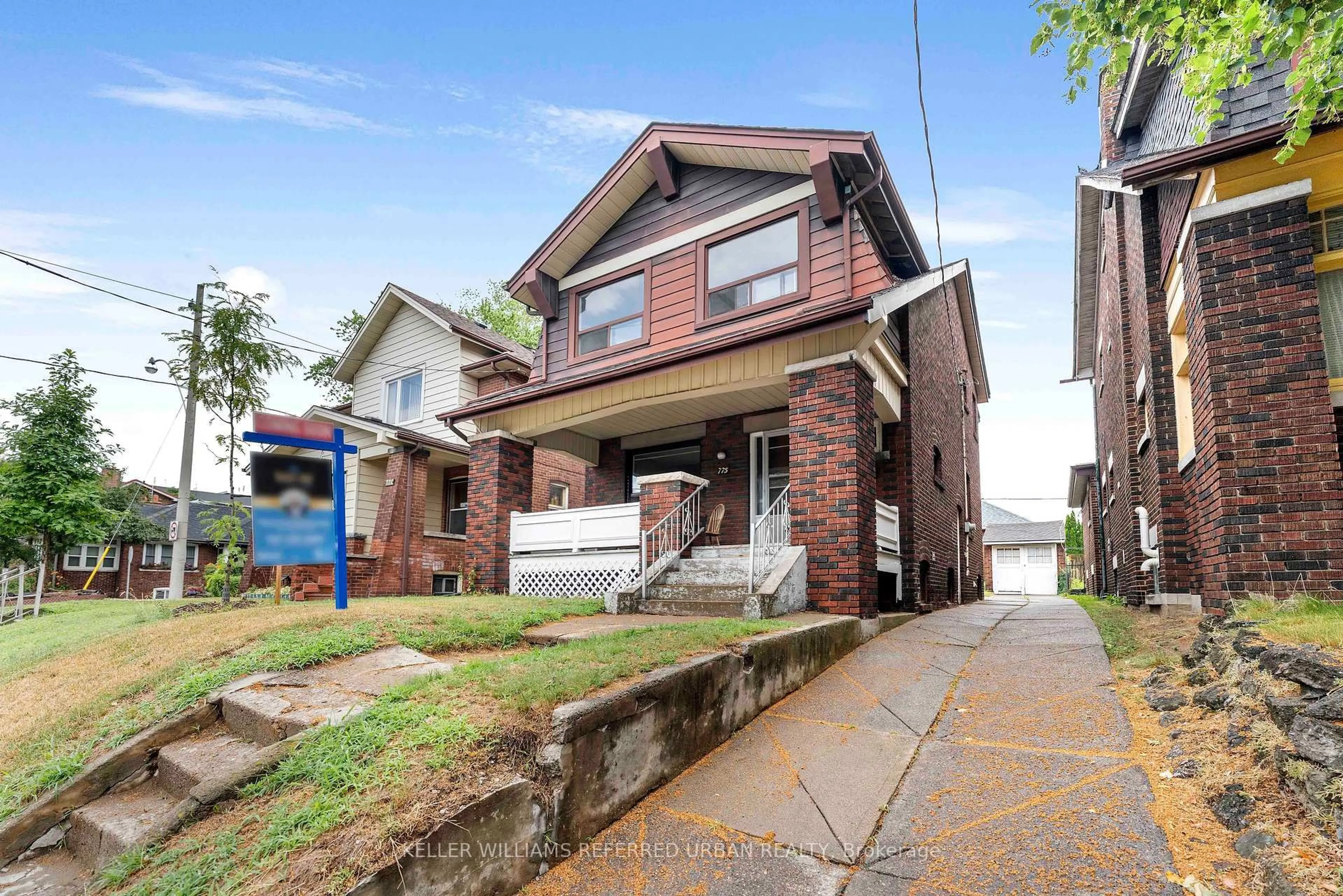 Home with brick exterior material, street for 775 Coxwell Ave, Toronto Ontario M4C 3C6