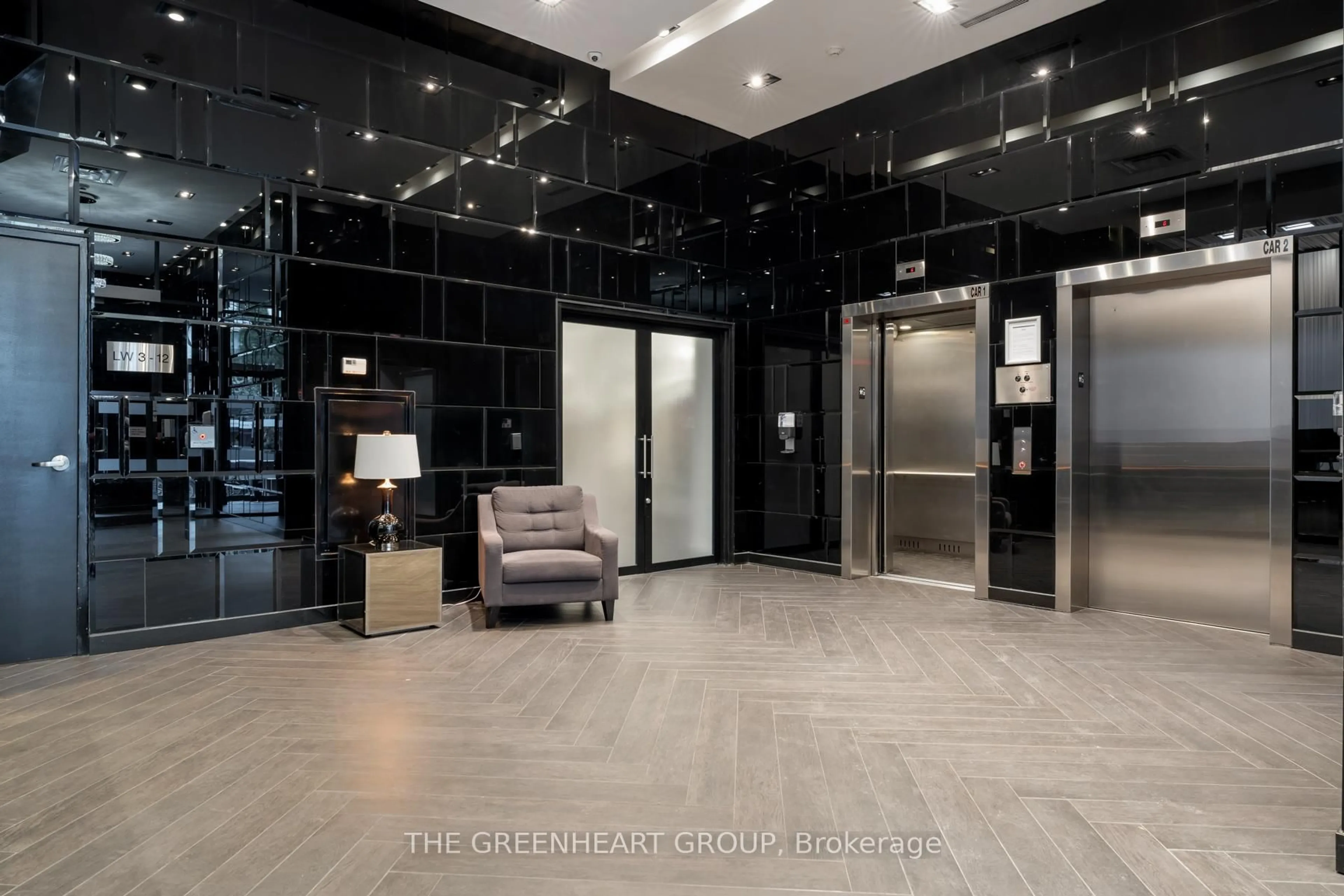Indoor foyer for 90 Broadview Ave #205, Toronto Ontario M4M 0A7
