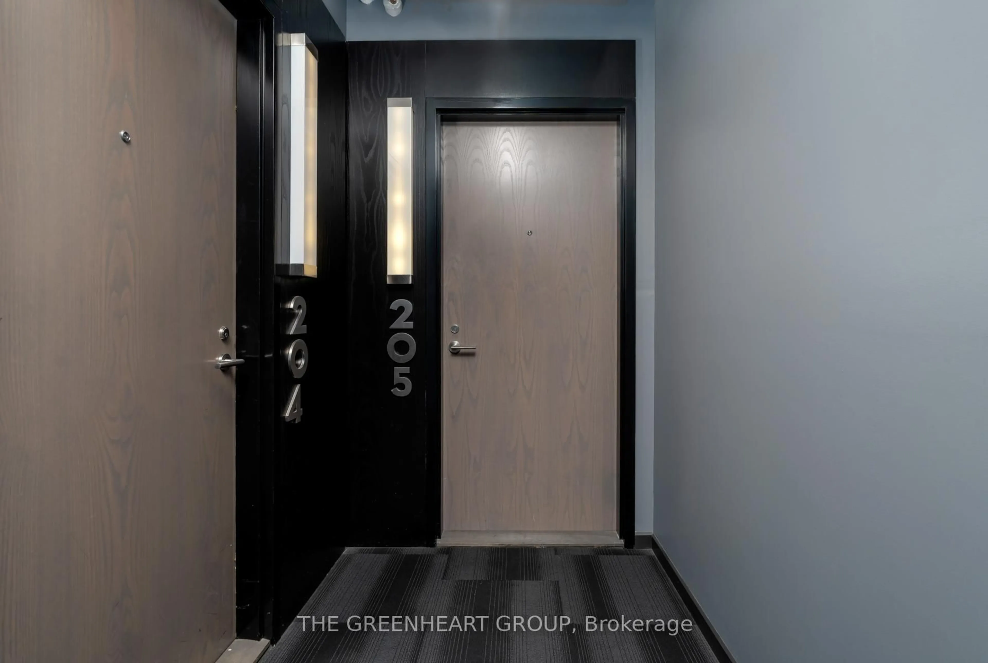 Indoor entryway for 90 Broadview Ave #205, Toronto Ontario M4M 0A7