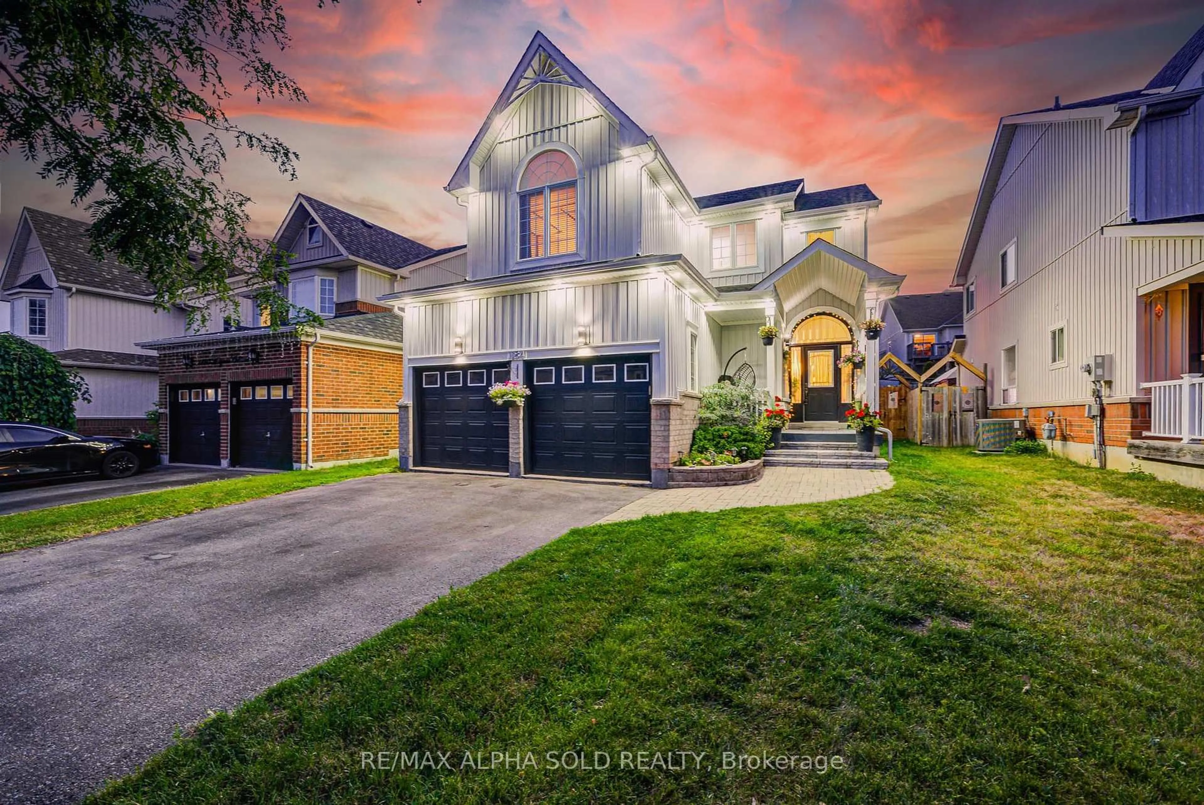 Home with brick exterior material, street for 1184 Ashgrove Cres, Oshawa Ontario L1K 3A4