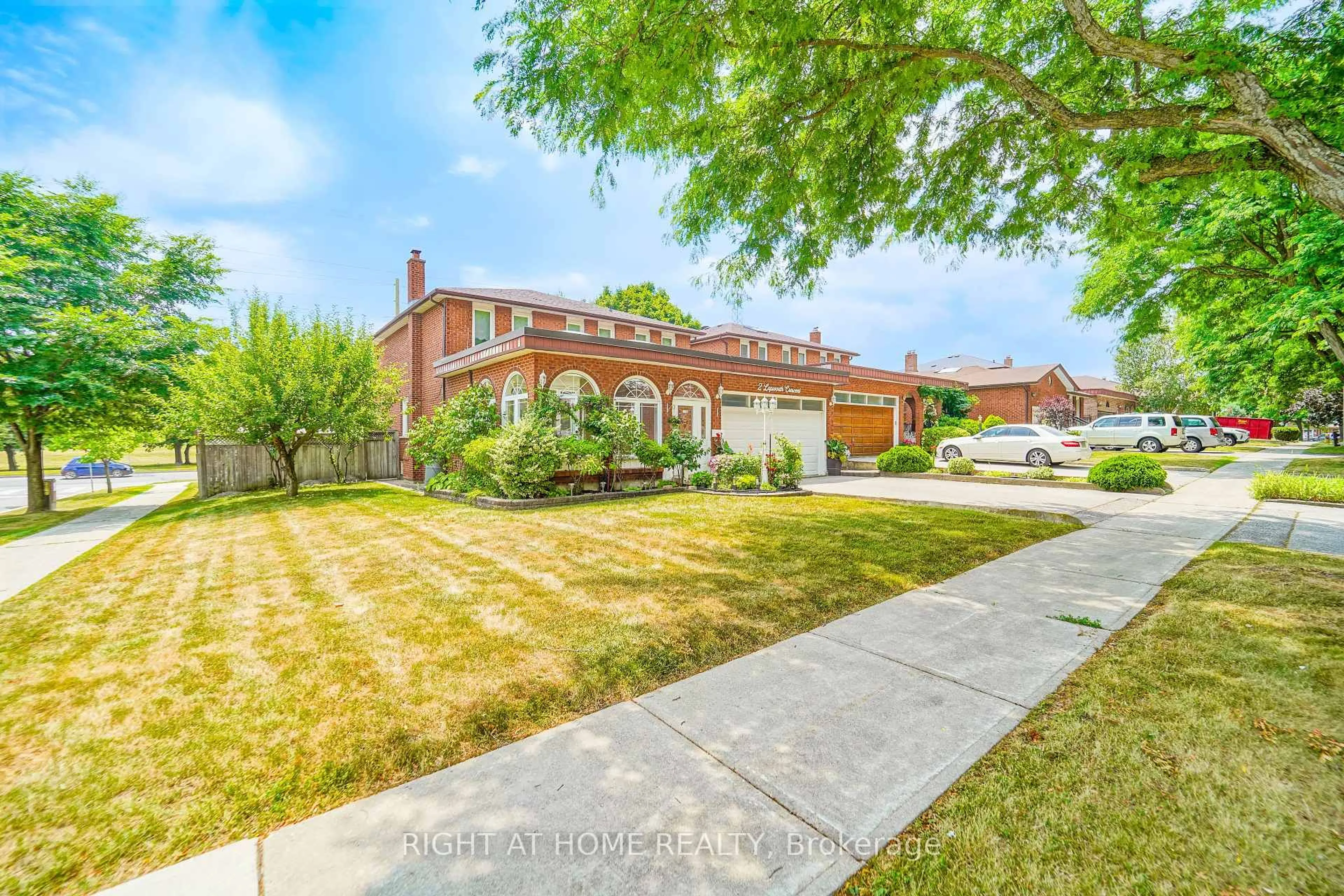 Home with brick exterior material, street for 2 Lapworth Cres, Toronto Ontario M1V 2M5