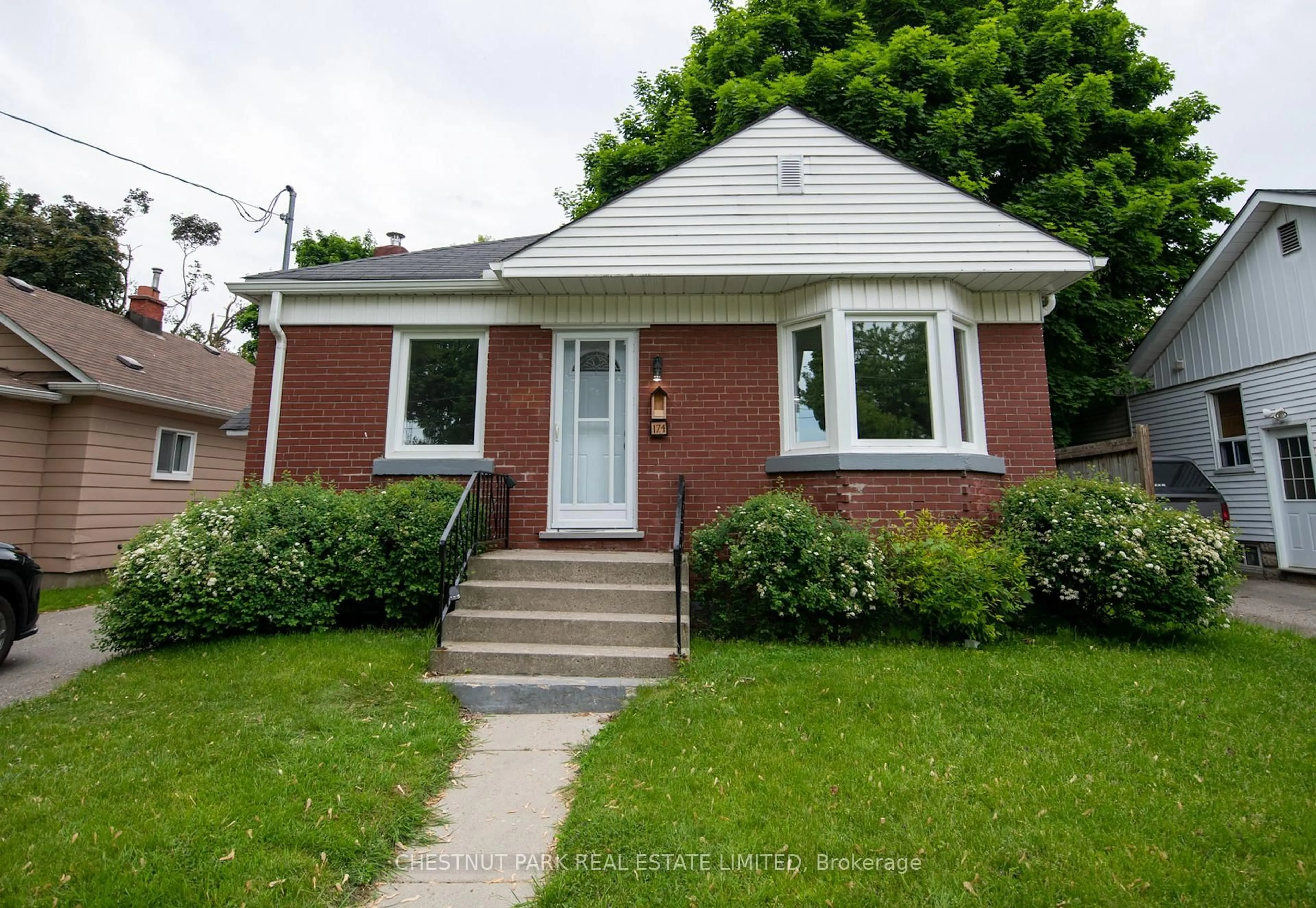 Home with brick exterior material, street for 174 Gibbons St, Oshawa Ontario L1J 4Y3