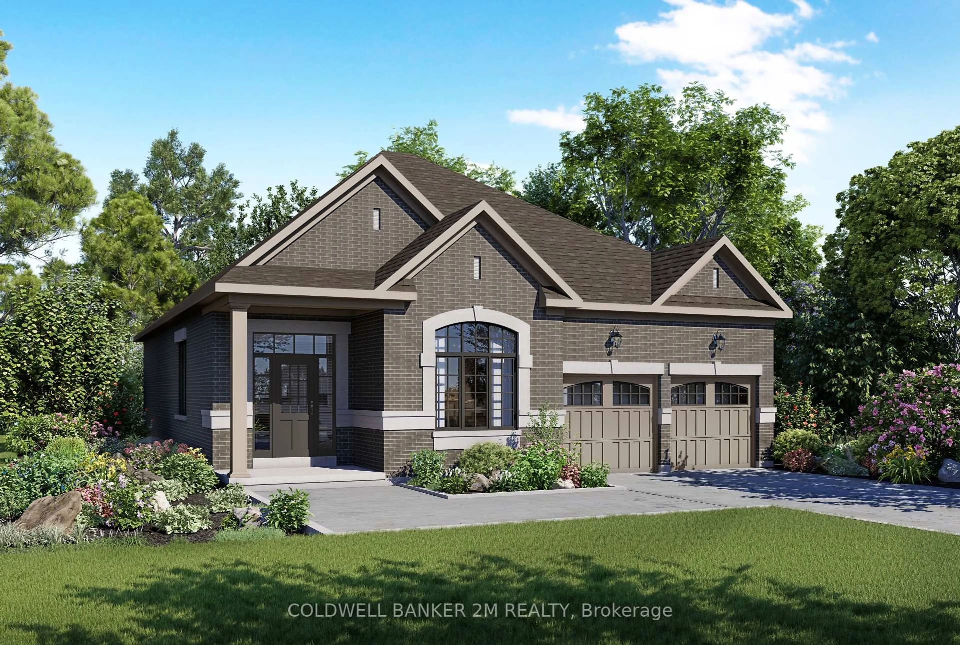 Home with brick exterior material, street for 34 Lonetto St, Whitby Ontario L1M 0L7