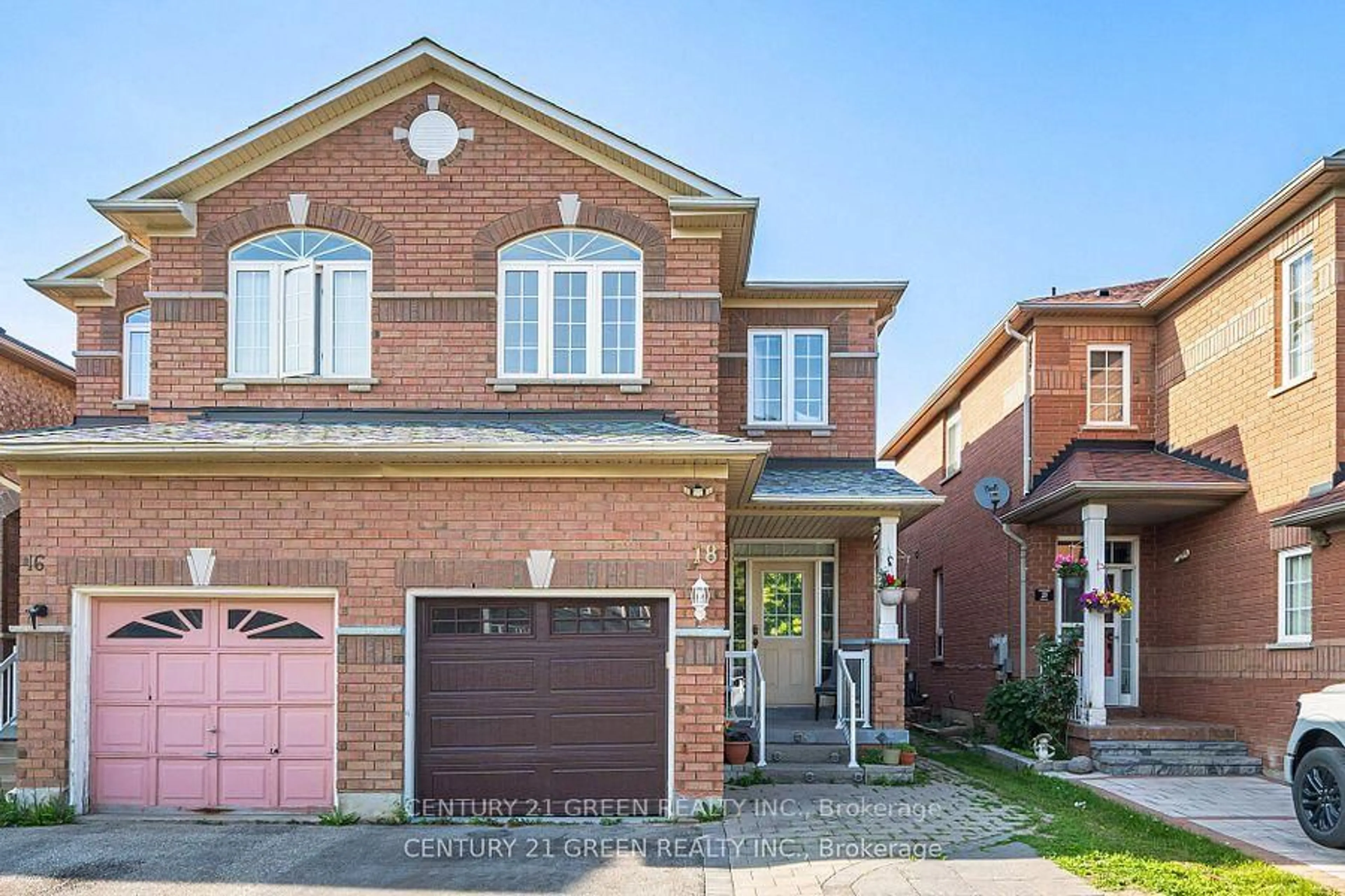 Home with brick exterior material, street for 18 Fiddlehead Terr, Toronto Ontario M1B 6B5