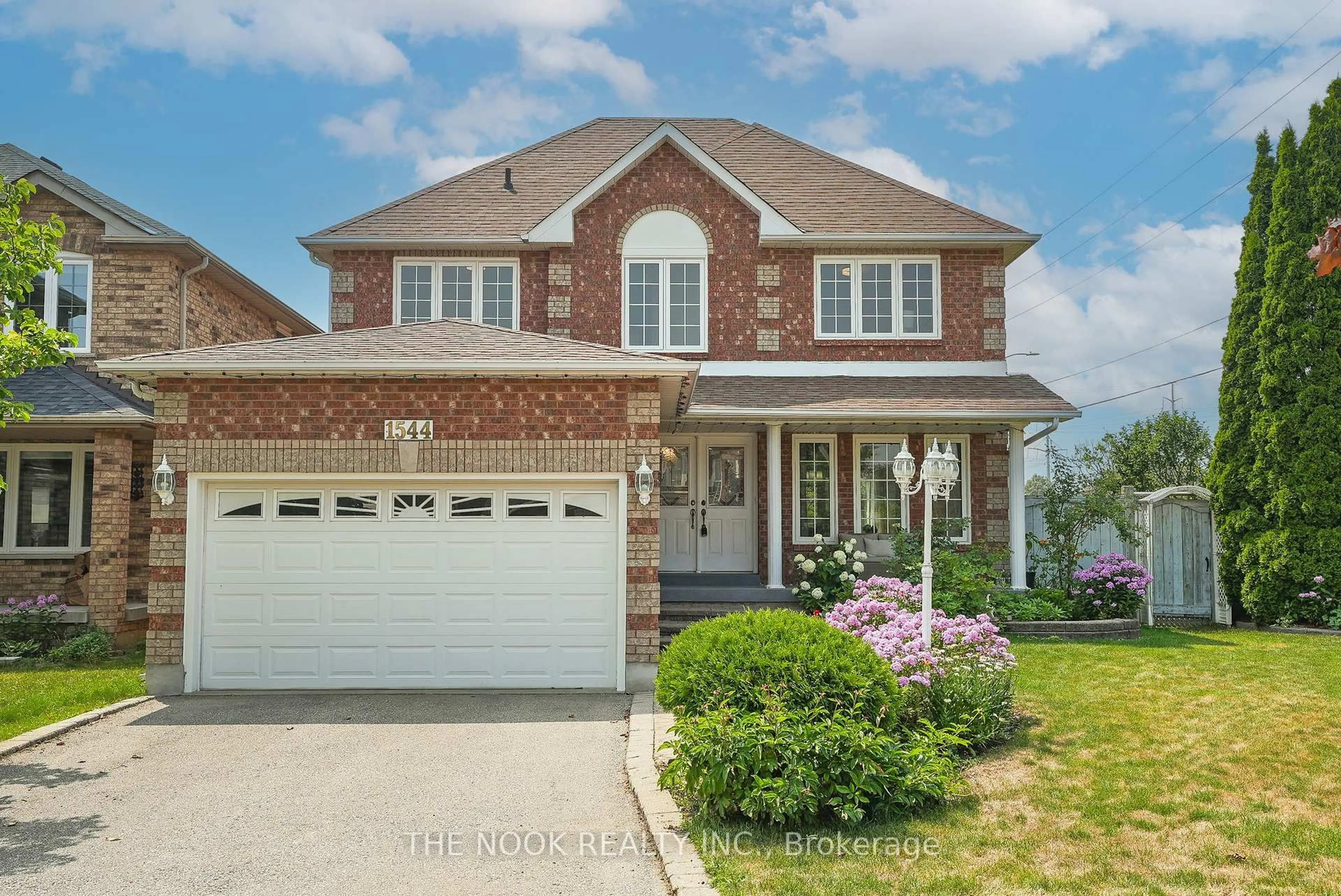 Home with brick exterior material, street for 1544 Napanee Rd, Pickering Ontario L1V 6T7
