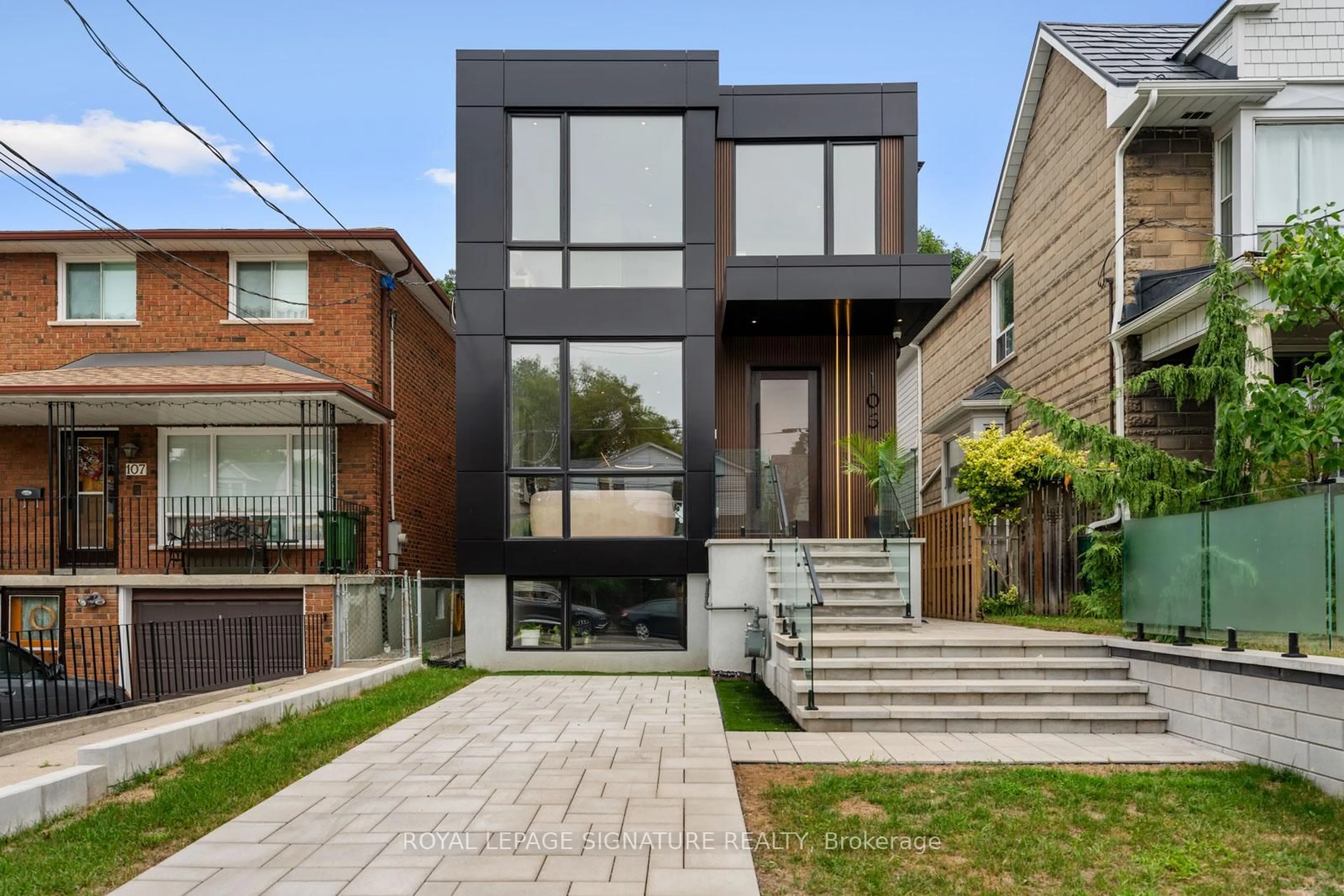 Home with brick exterior material, street for 105 Gledhill Ave, Toronto Ontario M4C 5K7