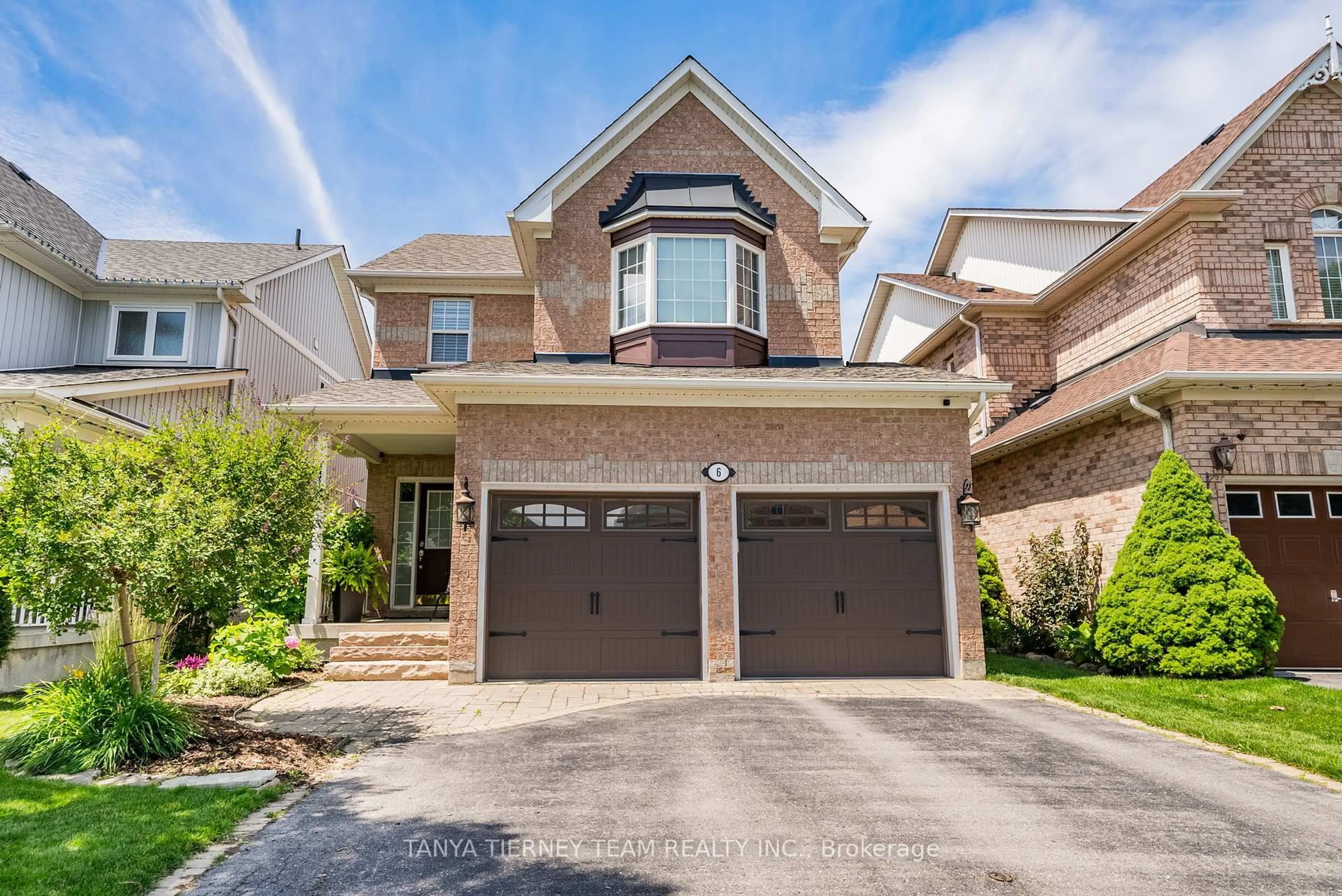 Home with brick exterior material, street for 6 Penhurst Dr, Whitby Ontario L1M 2C8
