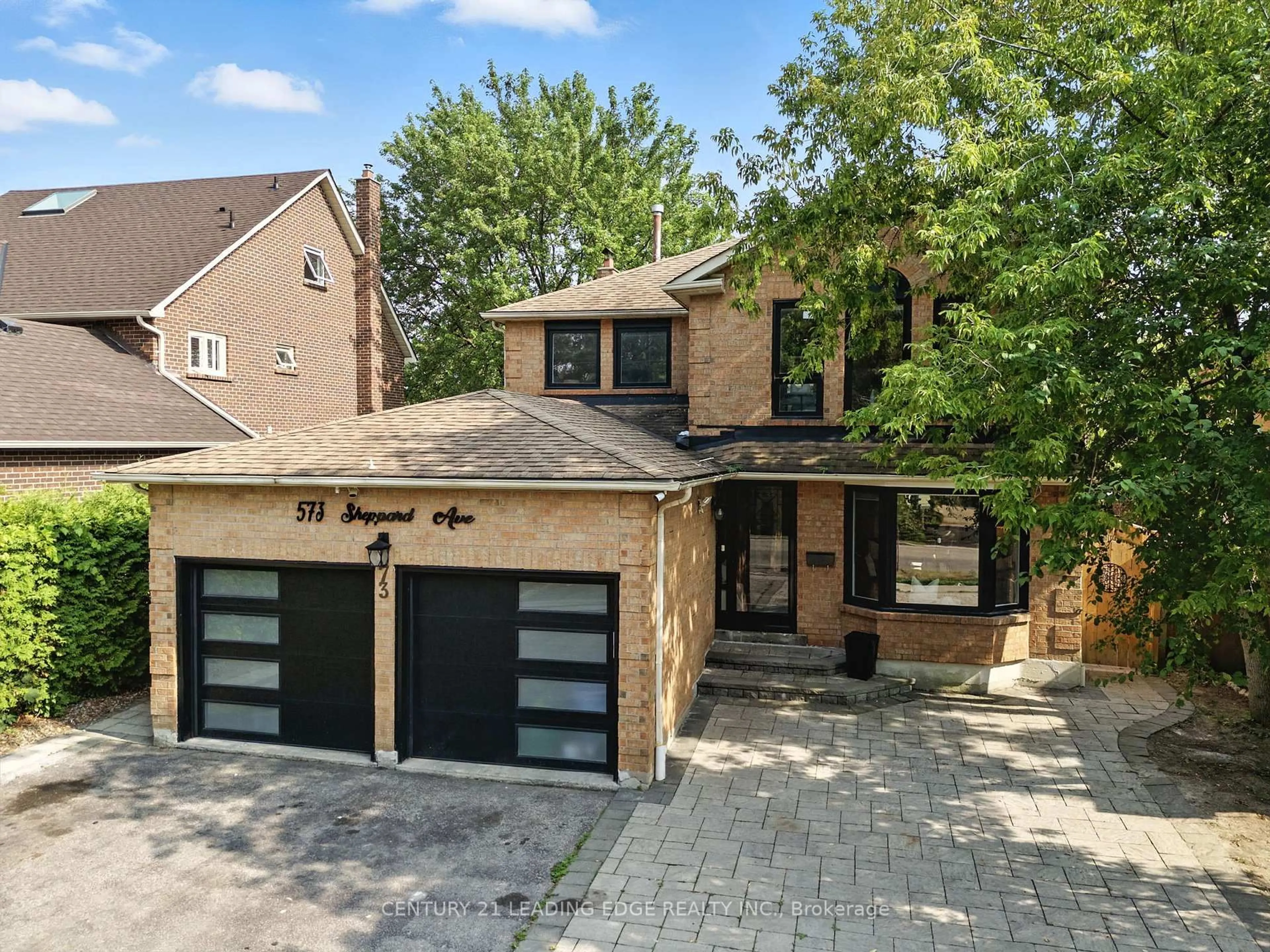 Home with brick exterior material, street for 573 Sheppard Ave, Pickering Ontario L1V 1G1