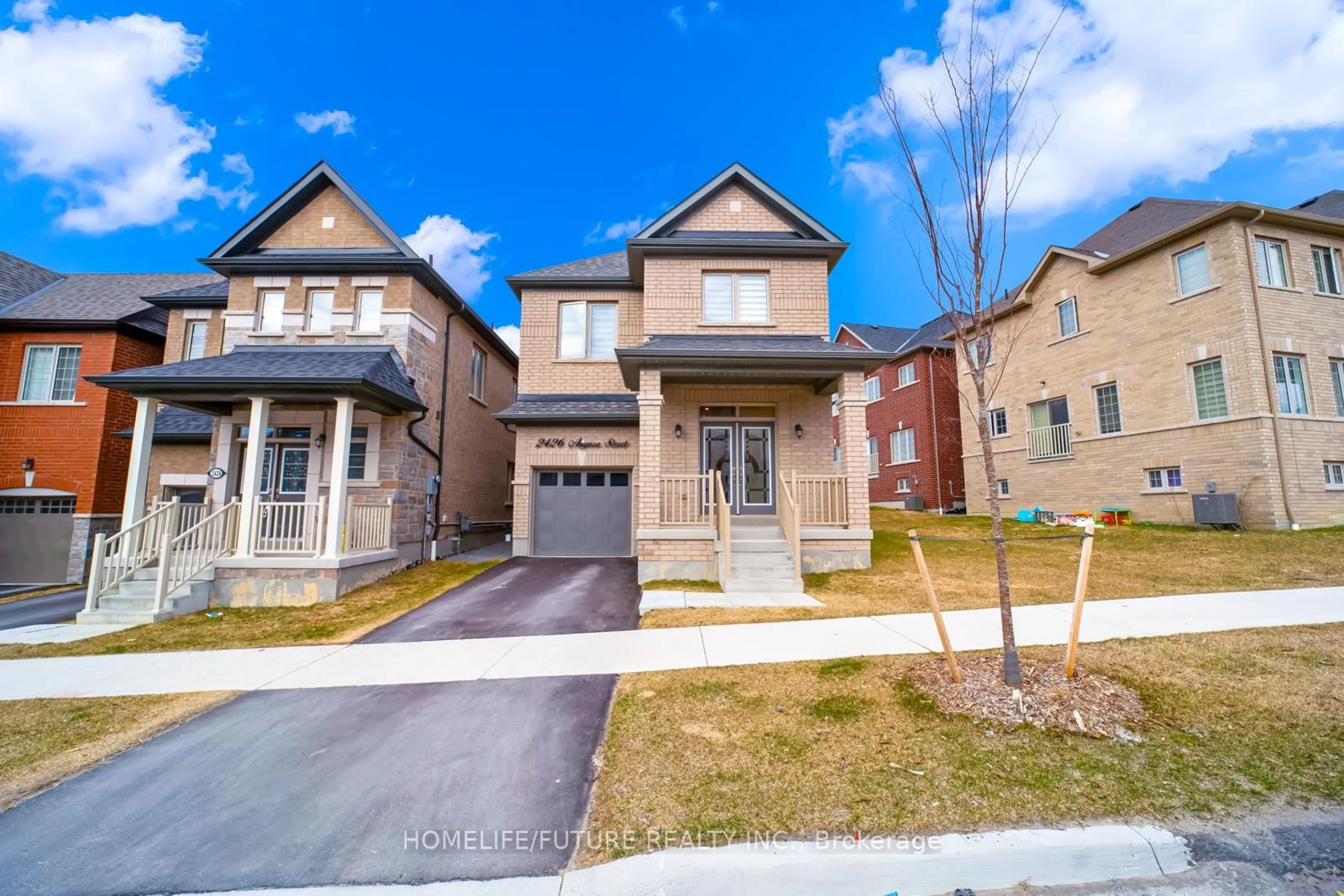 Home with brick exterior material, street for 2424 Angora St, Pickering Ontario L1X 0M6