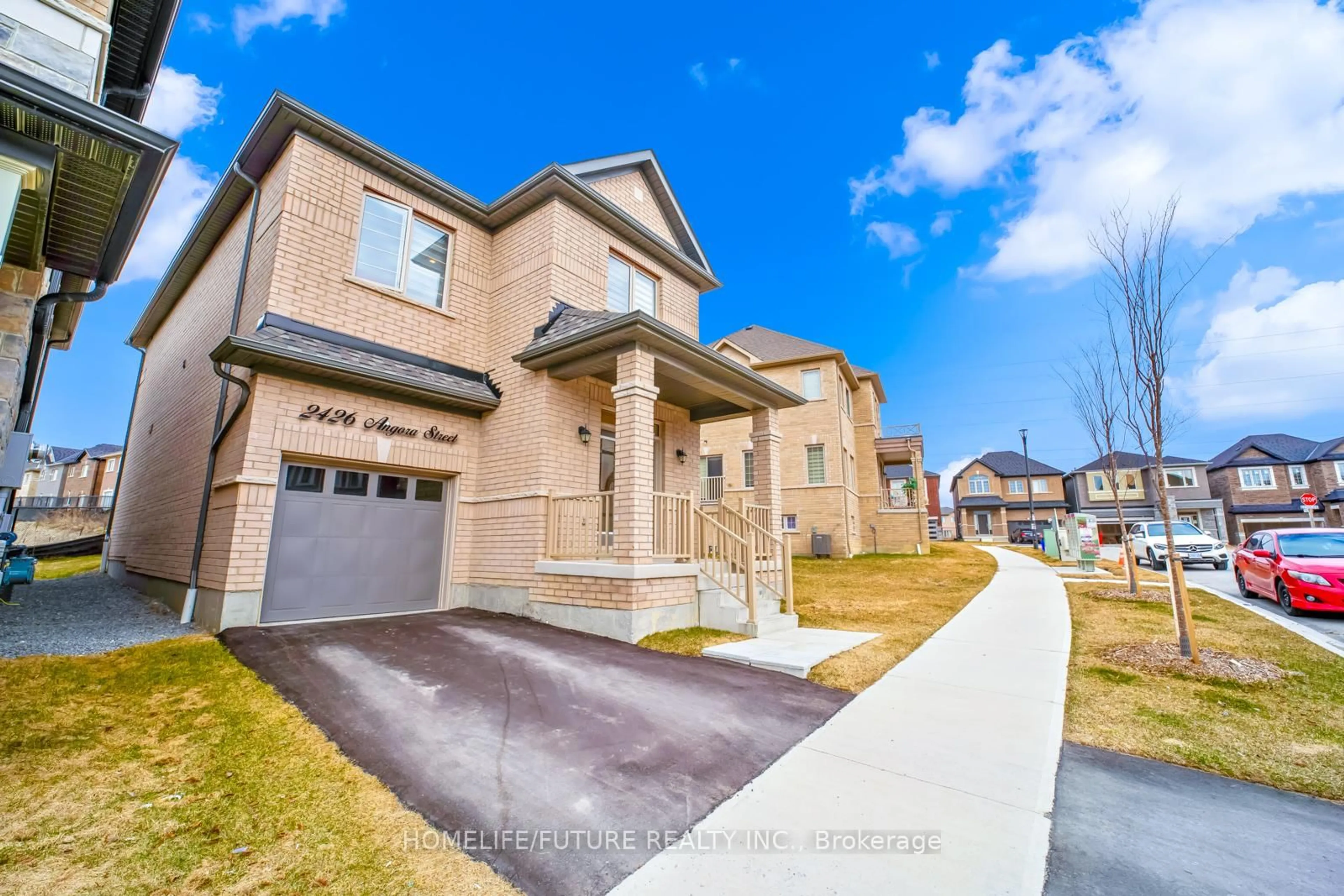 Home with brick exterior material, street for 2424 Angora St, Pickering Ontario L1X 0M6