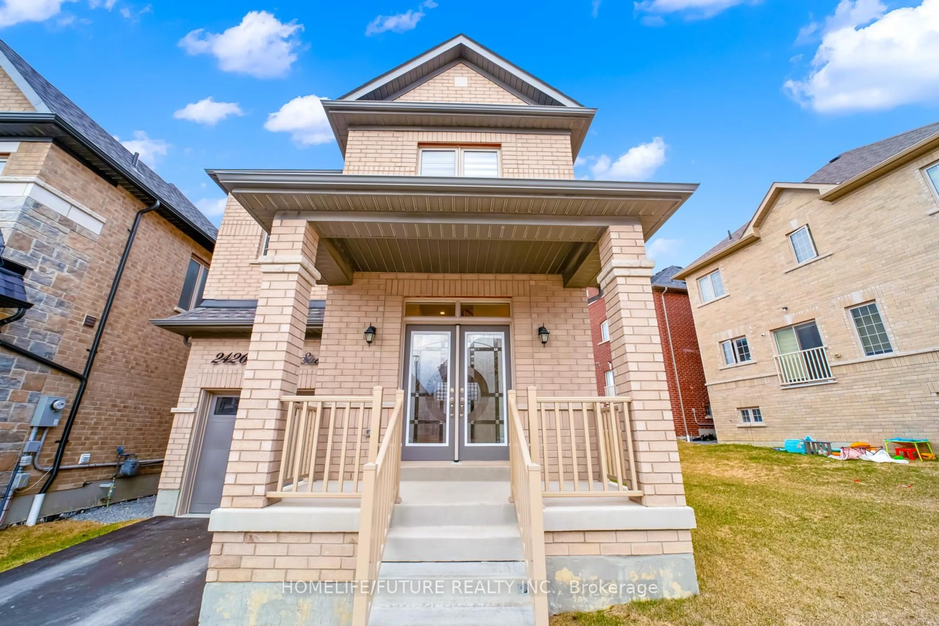 Home with brick exterior material, building for 2424 Angora St, Pickering Ontario L1X 0M6