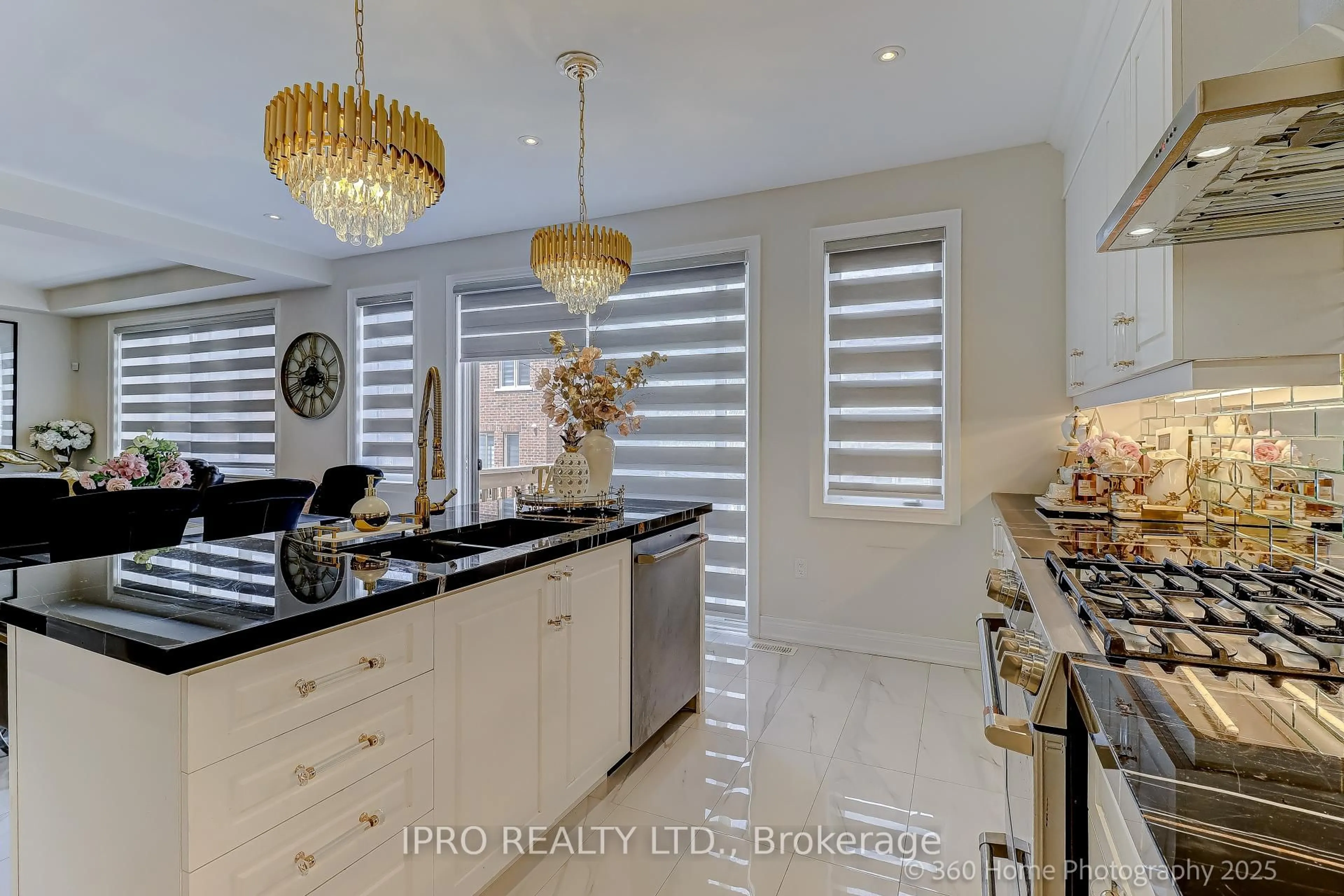 Contemporary kitchen, ceramic/tile floor for 2486 Florentine Pl, Pickering Ontario L1X 0H2