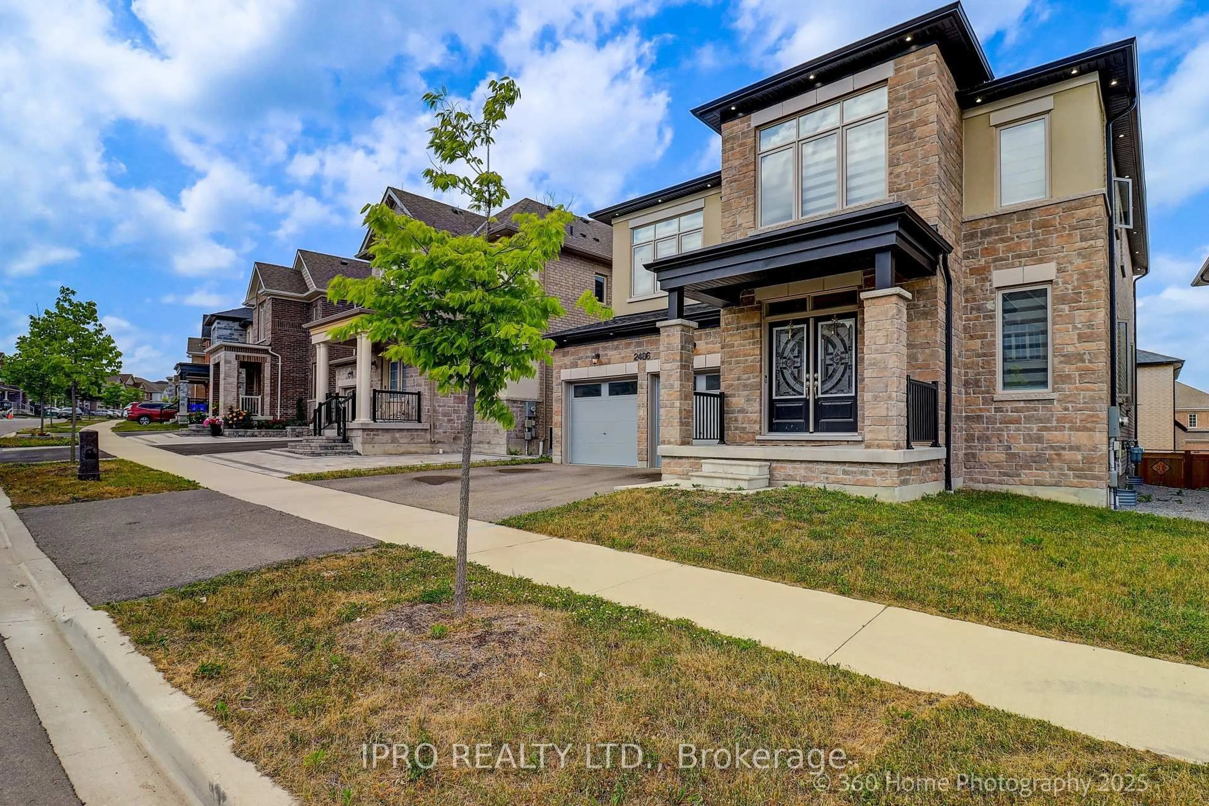 Home with brick exterior material, street for 2486 Florentine Pl, Pickering Ontario L1X 0H2